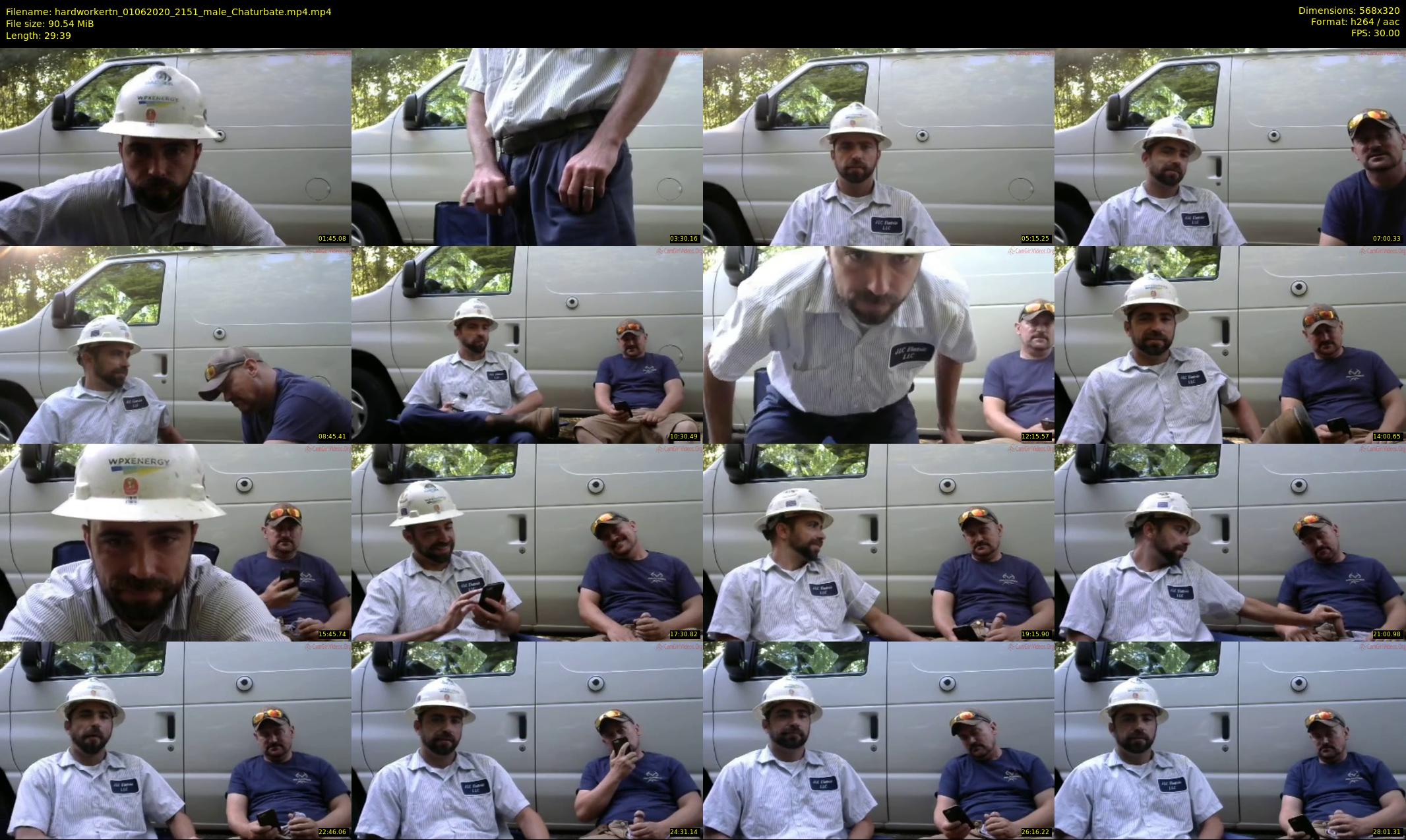 hardworkertn — 30 minute Chaturbate male cam show recording, SD, Jun 1, 2020