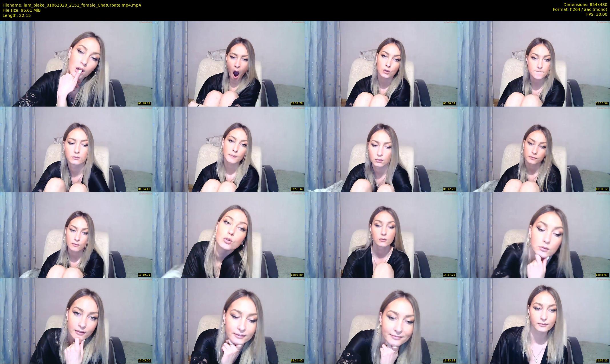iam_blake — 23 minute Chaturbate female cam show recording, 480p, Jun 1, 2020