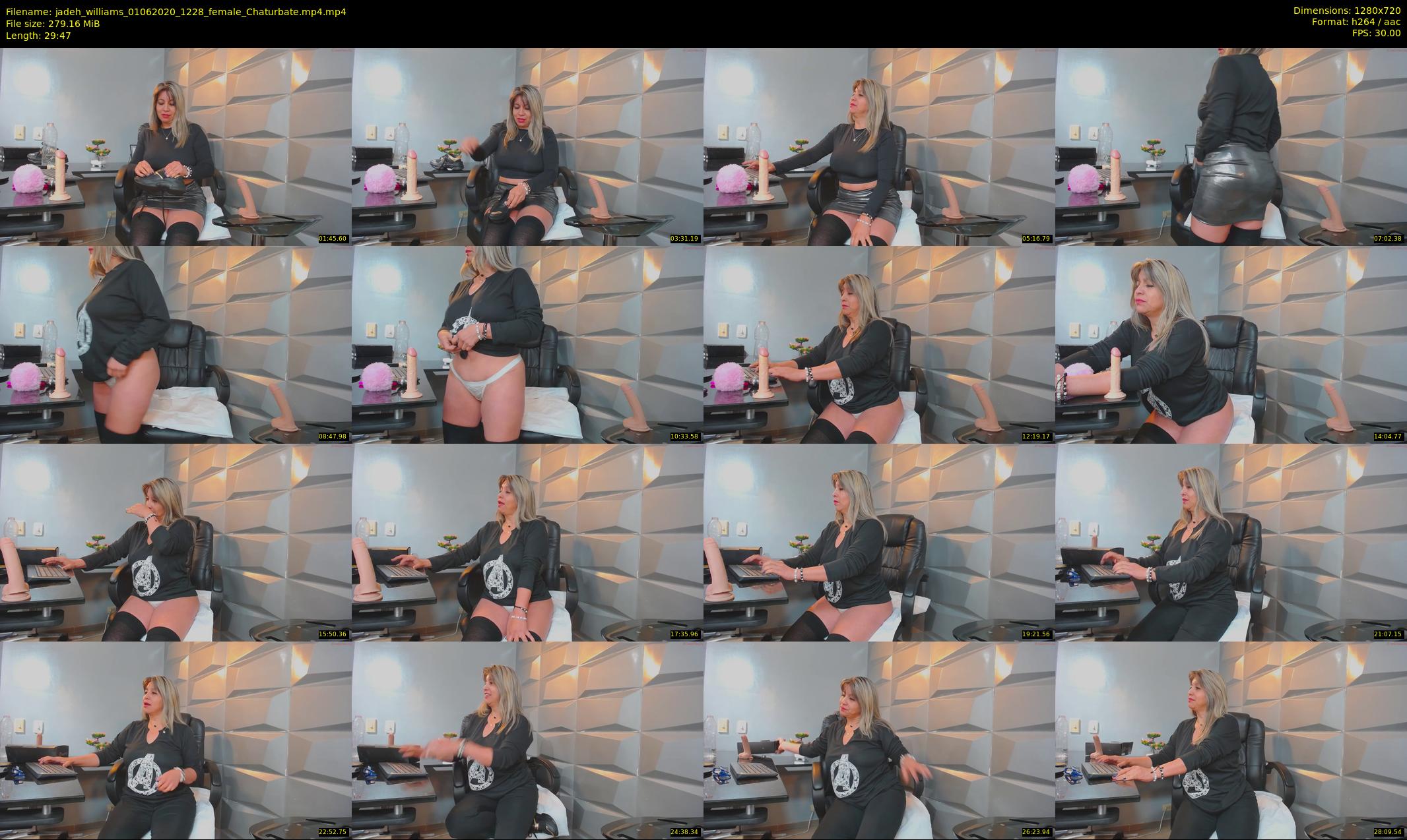 jadeh_williams — 30 minute Chaturbate female cam show recording, 720p, Jun 1, 2020