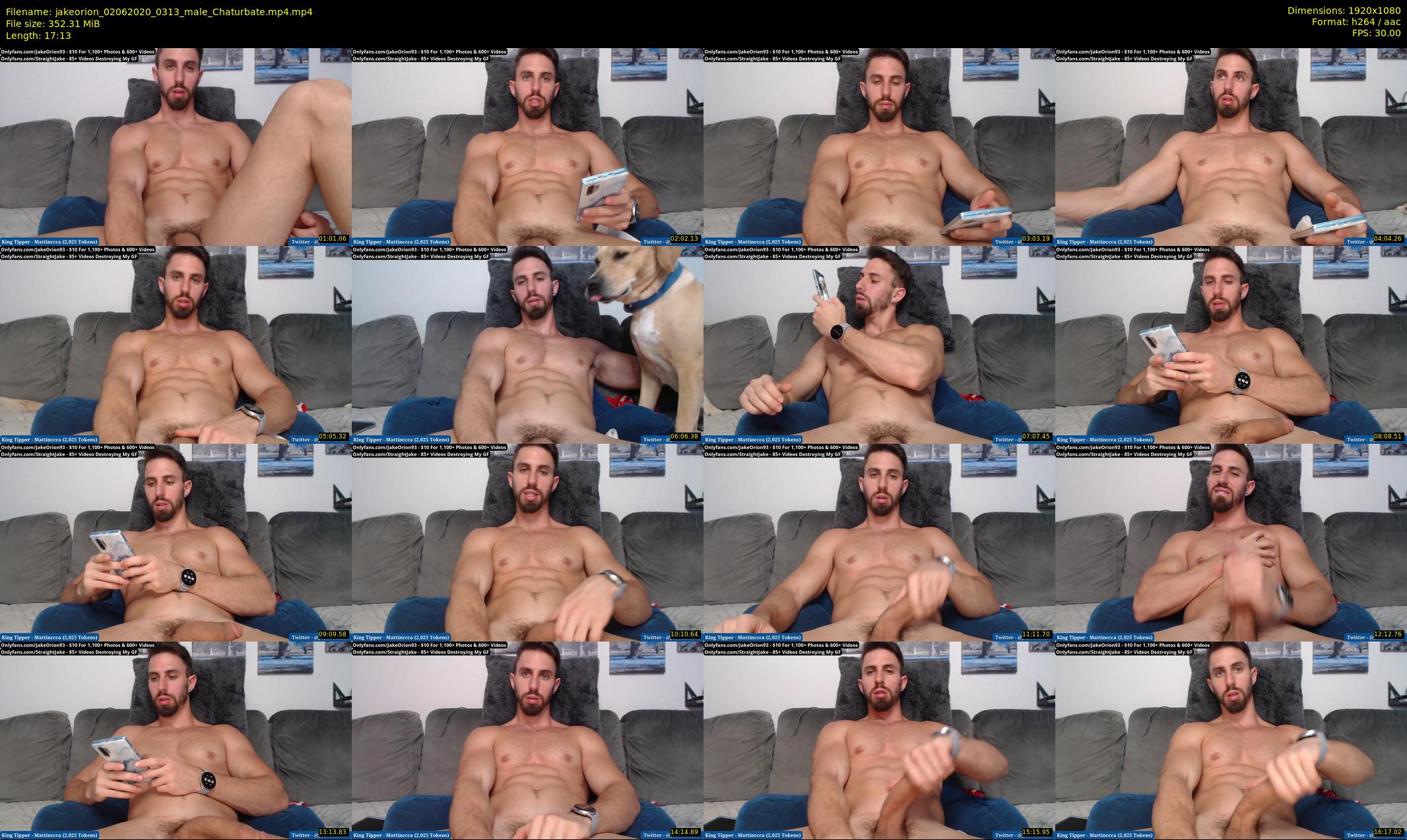 jakeorion — 18 minute Chaturbate male cam show recording, 1080p, Jun 2, 2020