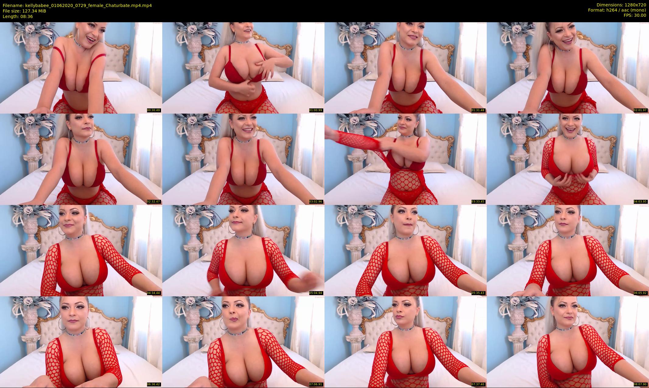 kellybabee — 9 minute Chaturbate female cam show recording, 720p, Jun 1, 2020