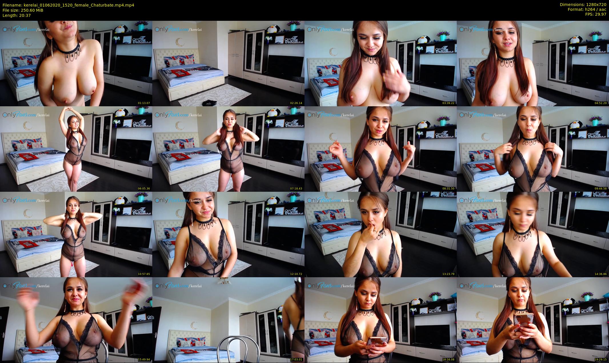 kerelai — 21 minute Chaturbate female cam show recording, 720p, Jun 1, 2020