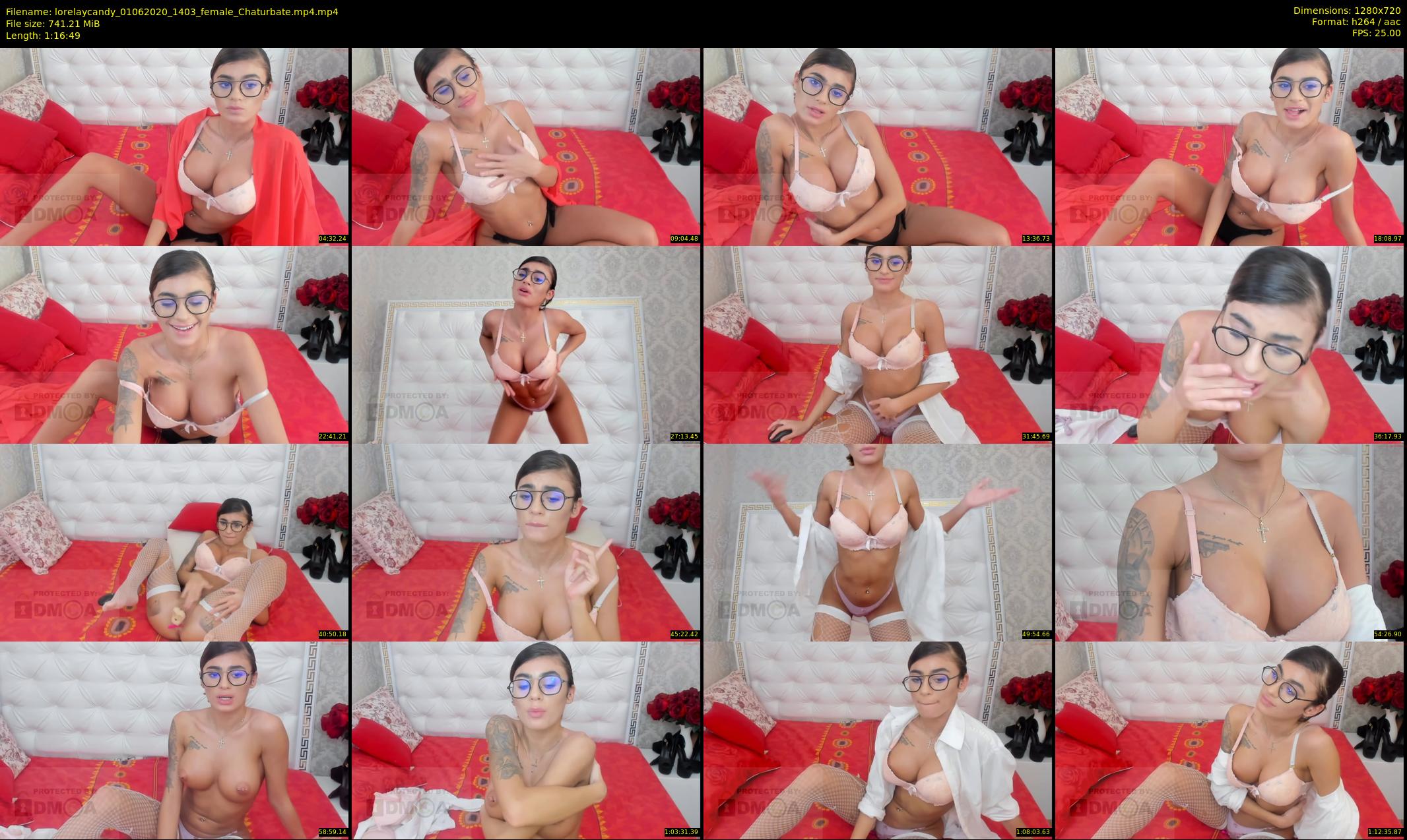 lorelaycandy — 77 minute Chaturbate female cam show recording, 720p, Jun 1, 2020