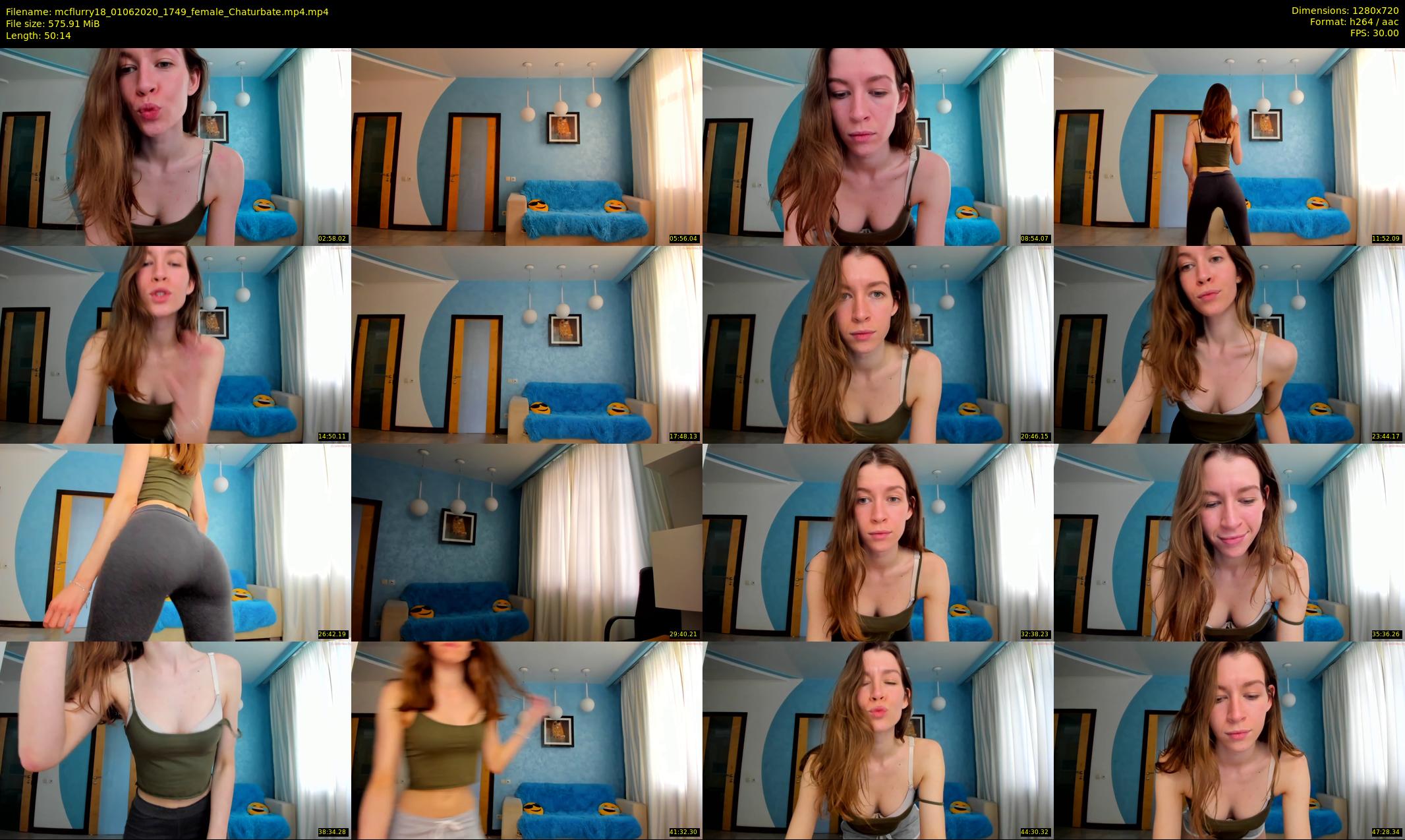 mcflurry18 — 51 minute Chaturbate female cam show recording, 720p, Jun 1, 2020