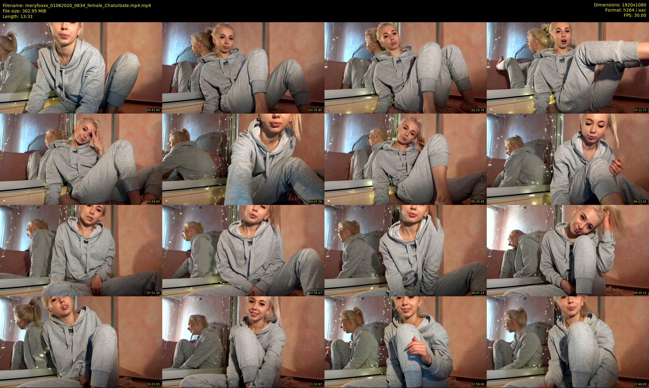 meryfoxxx — 14 minute Chaturbate female cam show recording, 1080p, Jun 1, 2020