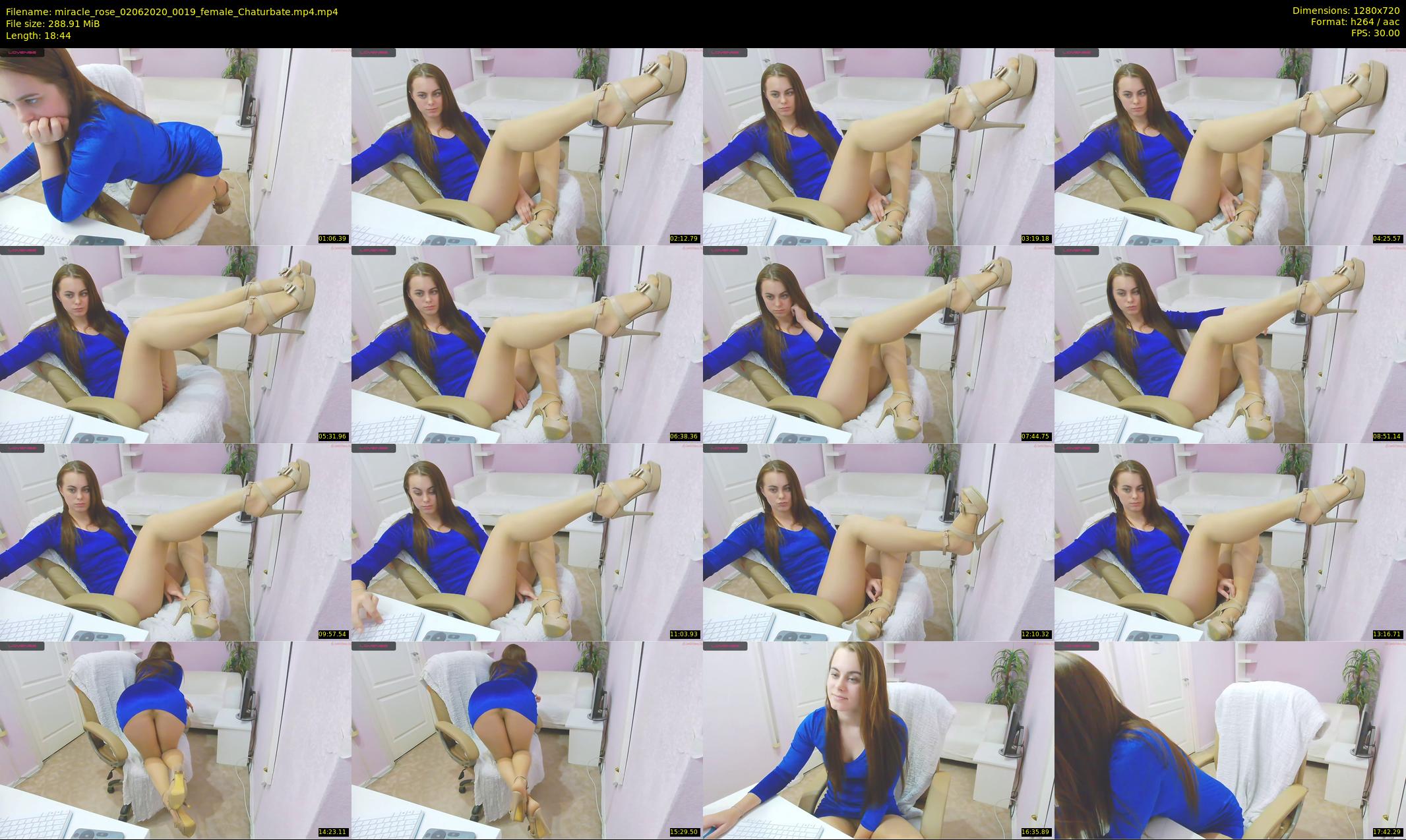 miracle_rose — 19 minute Chaturbate female cam show recording, 720p, Jun 2, 2020