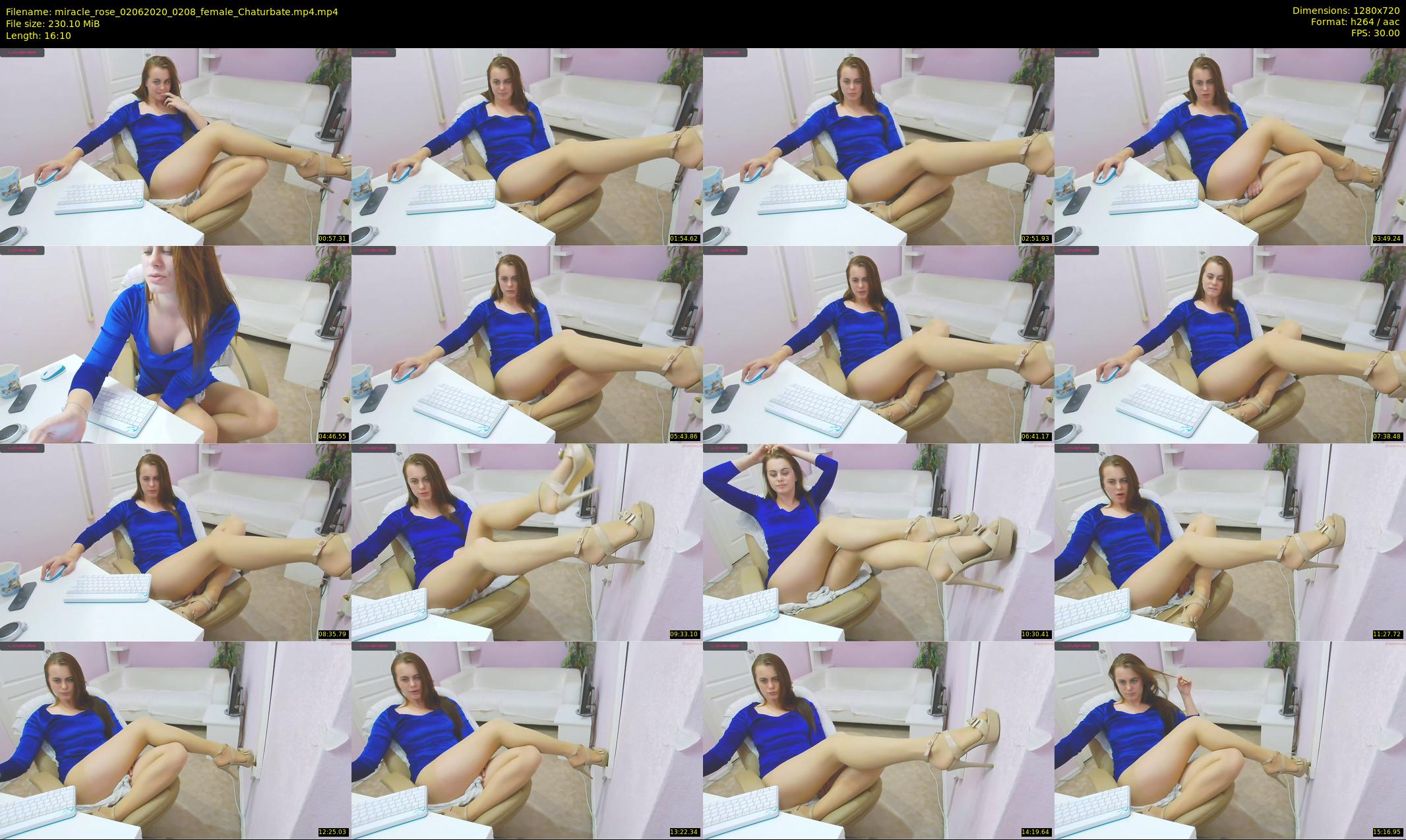 miracle_rose — 17 minute Chaturbate female cam show recording, 720p, Jun 2, 2020