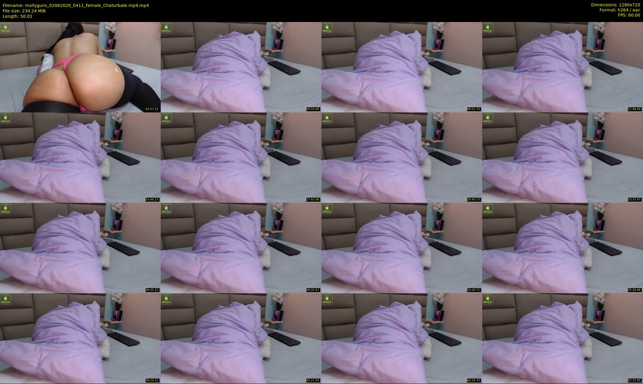 mollyguns — 51 minute Chaturbate female cam show recording, 720p, Jun 2, 2020