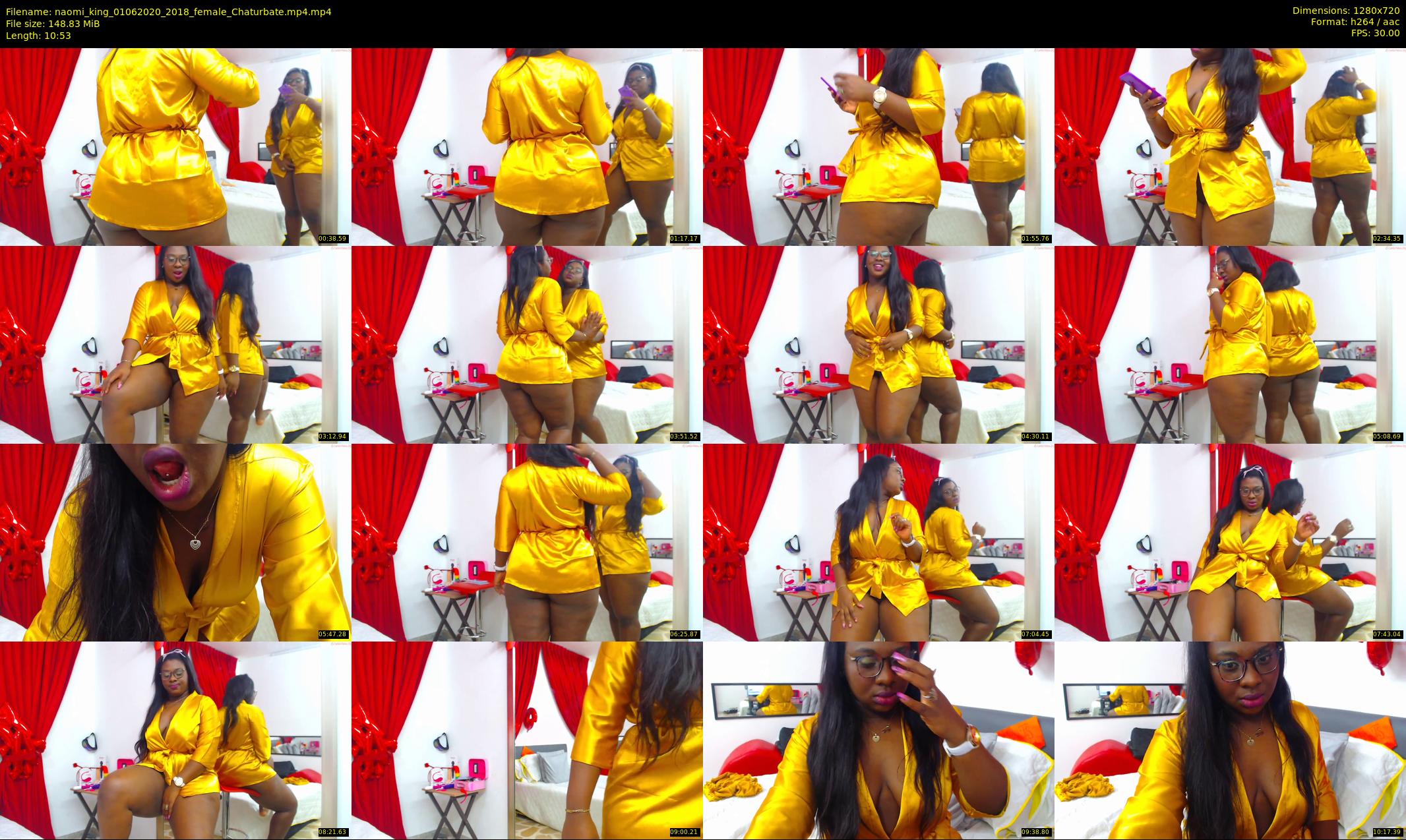 naomi_king — 11 minute Chaturbate female cam show recording, 720p, Jun 1, 2020