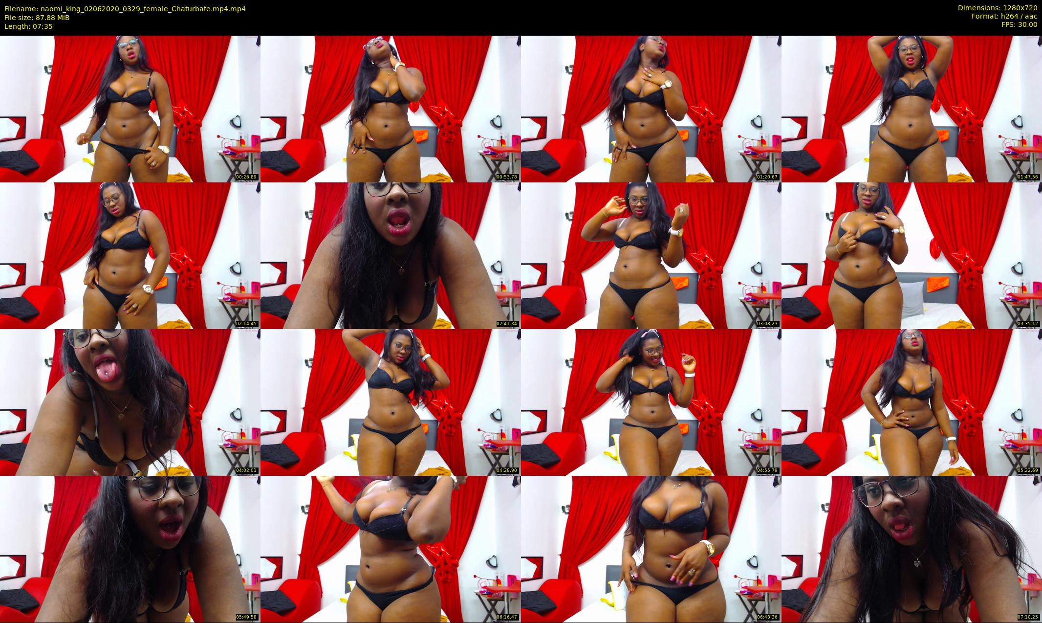 naomi_king — 8 minute Chaturbate female cam show recording, 720p, Jun 2, 2020