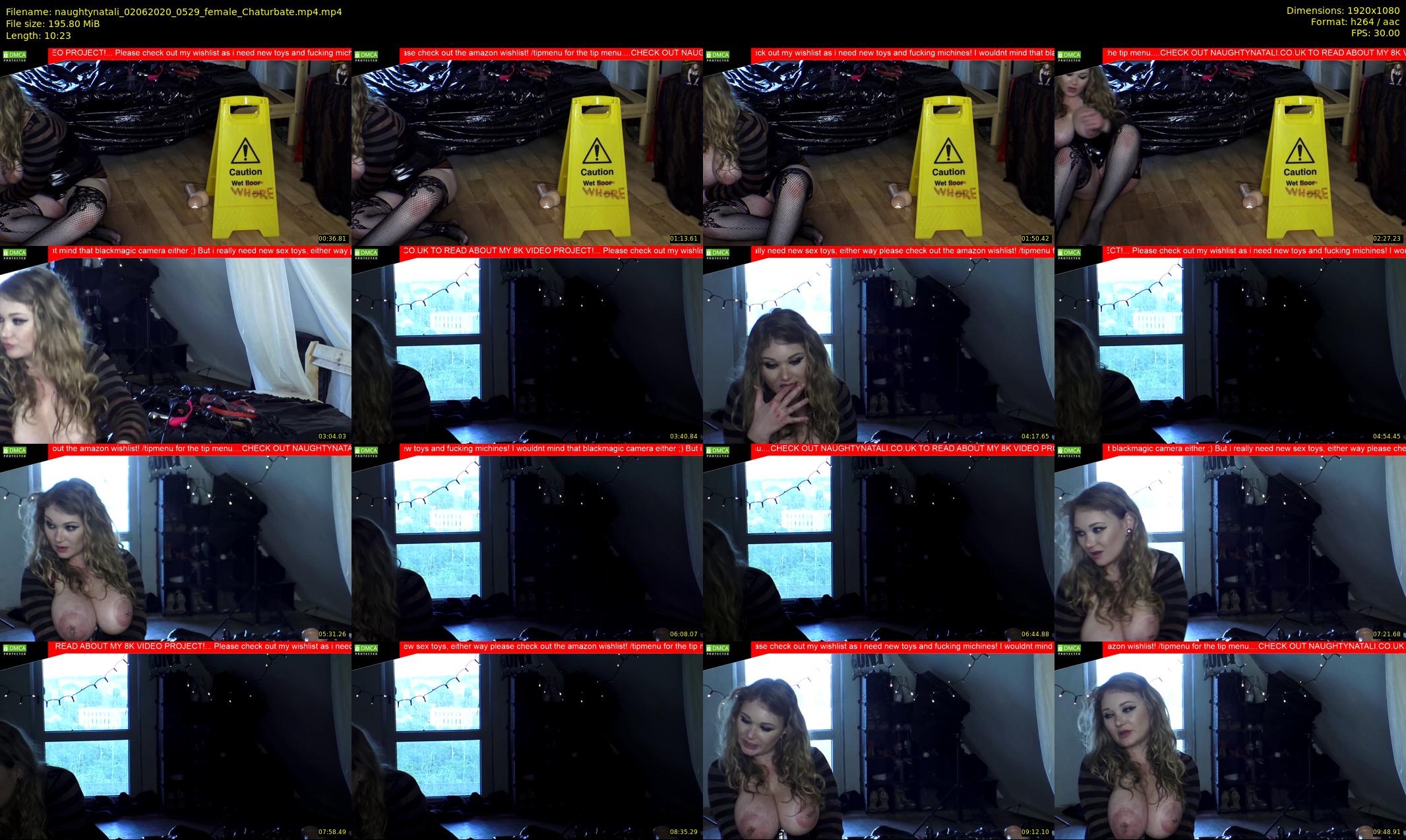 naughtynatali — 11 minute Chaturbate female cam show recording, 1080p, Jun 2, 2020