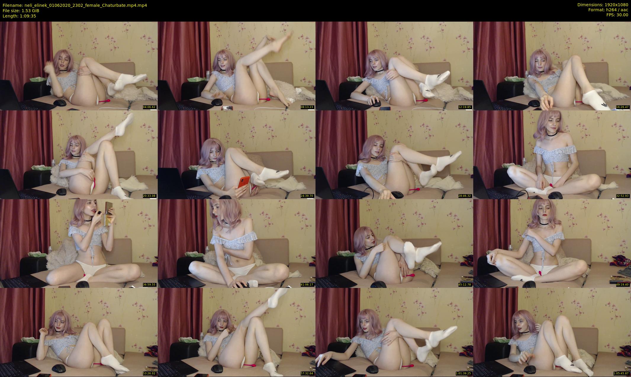 neli_elinek — 70 minute Chaturbate female cam show recording, 1080p, Jun 1, 2020