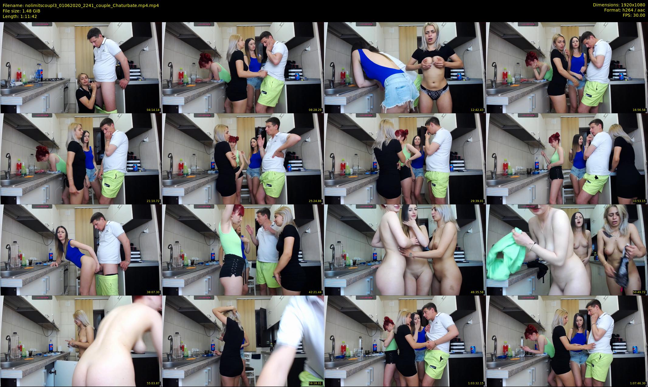 nolimitscoupl3 — 72 minute Chaturbate couple cam show recording, 1080p, Jun 1, 2020