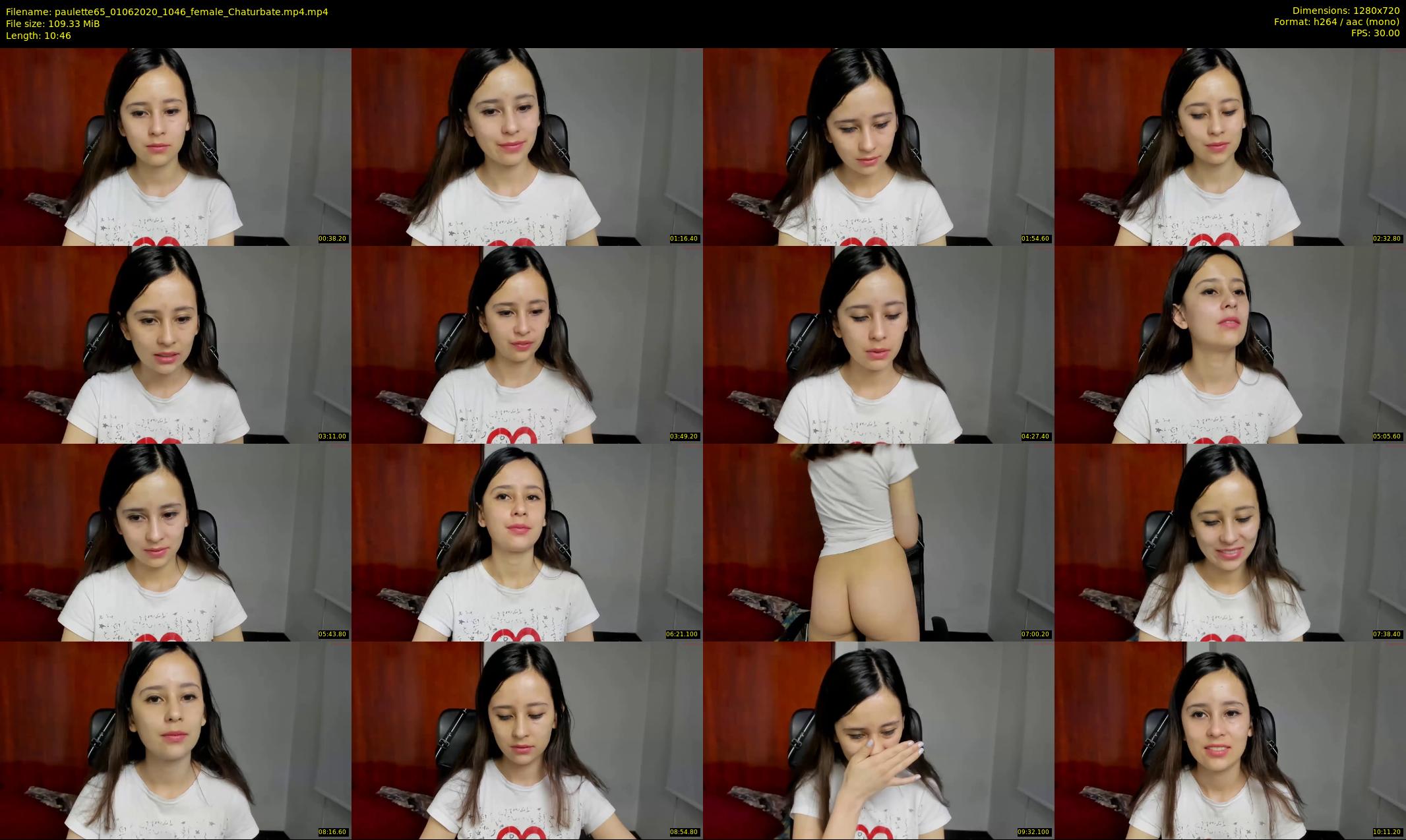 paulette65 — 11 minute Chaturbate female cam show recording, 720p, Jun 1, 2020