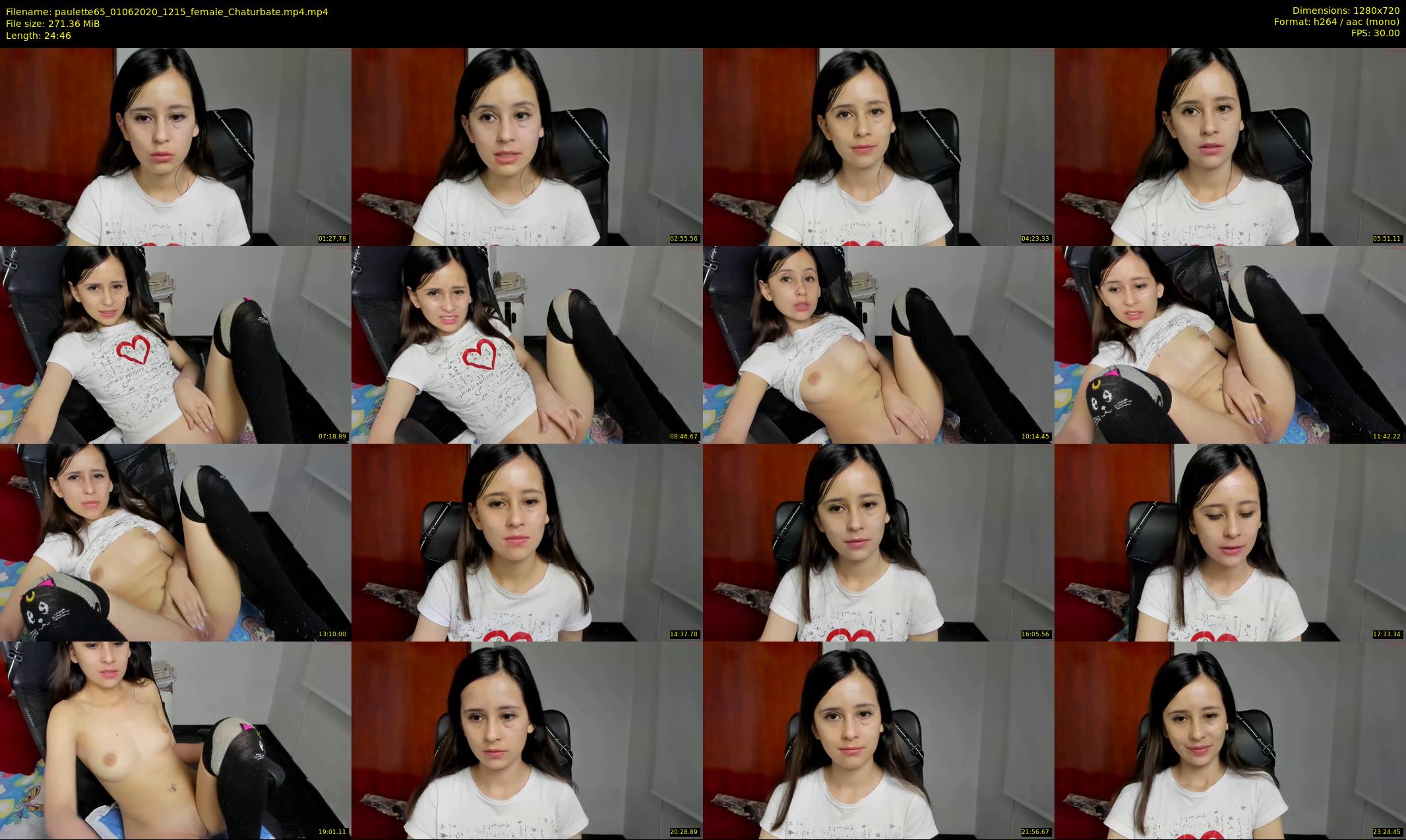 paulette65 — 25 minute Chaturbate female cam show recording, 720p, Jun 1, 2020