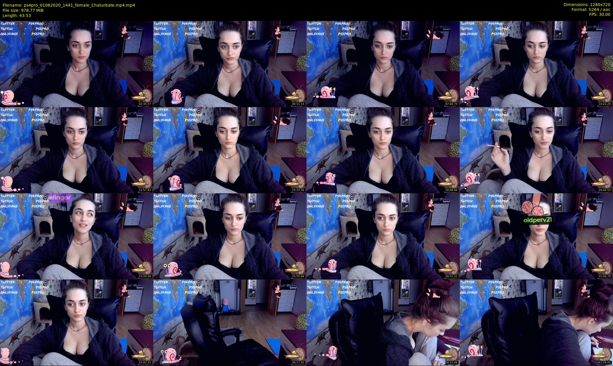 ps4pro — 44 minute Chaturbate female cam show recording, 720p, Jun 1, 2020