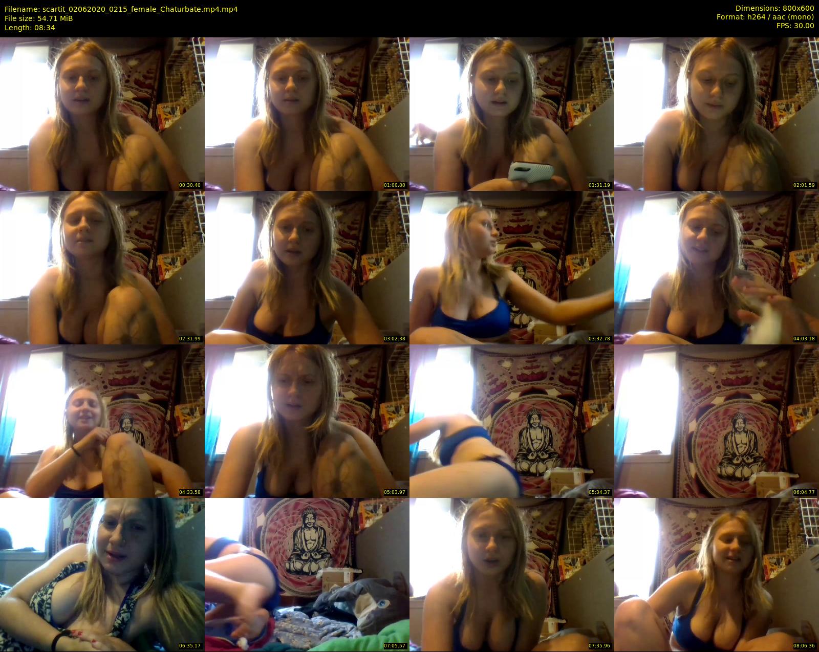 scartit — 9 minute Chaturbate female cam show recording, 480p, Jun 2, 2020
