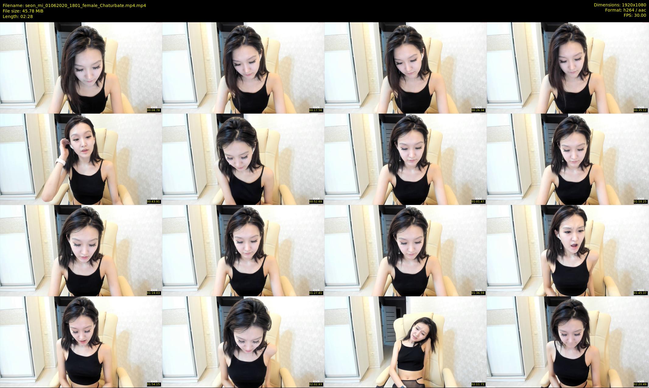 seon_mi — 3 minute Chaturbate female cam show recording, 1080p, Jun 1, 2020