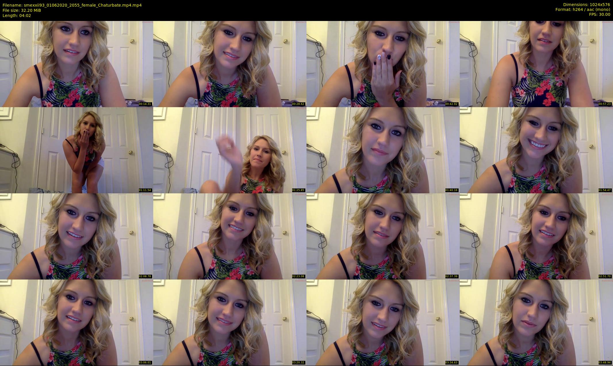 smexxii93 — 5 minute Chaturbate female cam show recording, 480p, Jun 1, 2020