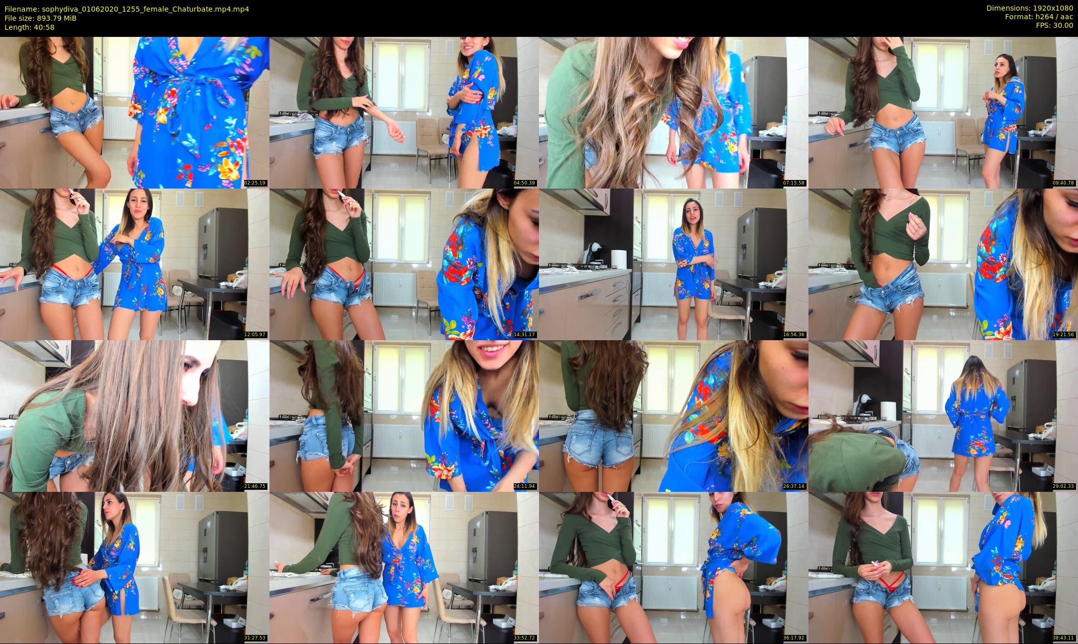 sophydiva — 41 minute Chaturbate female cam show recording, 1080p, Jun 1, 2020