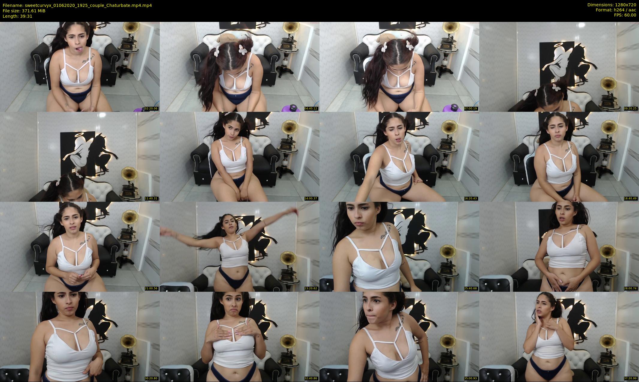 sweetcurvyx — 40 minute Chaturbate couple cam show recording, 720p, Jun 1, 2020