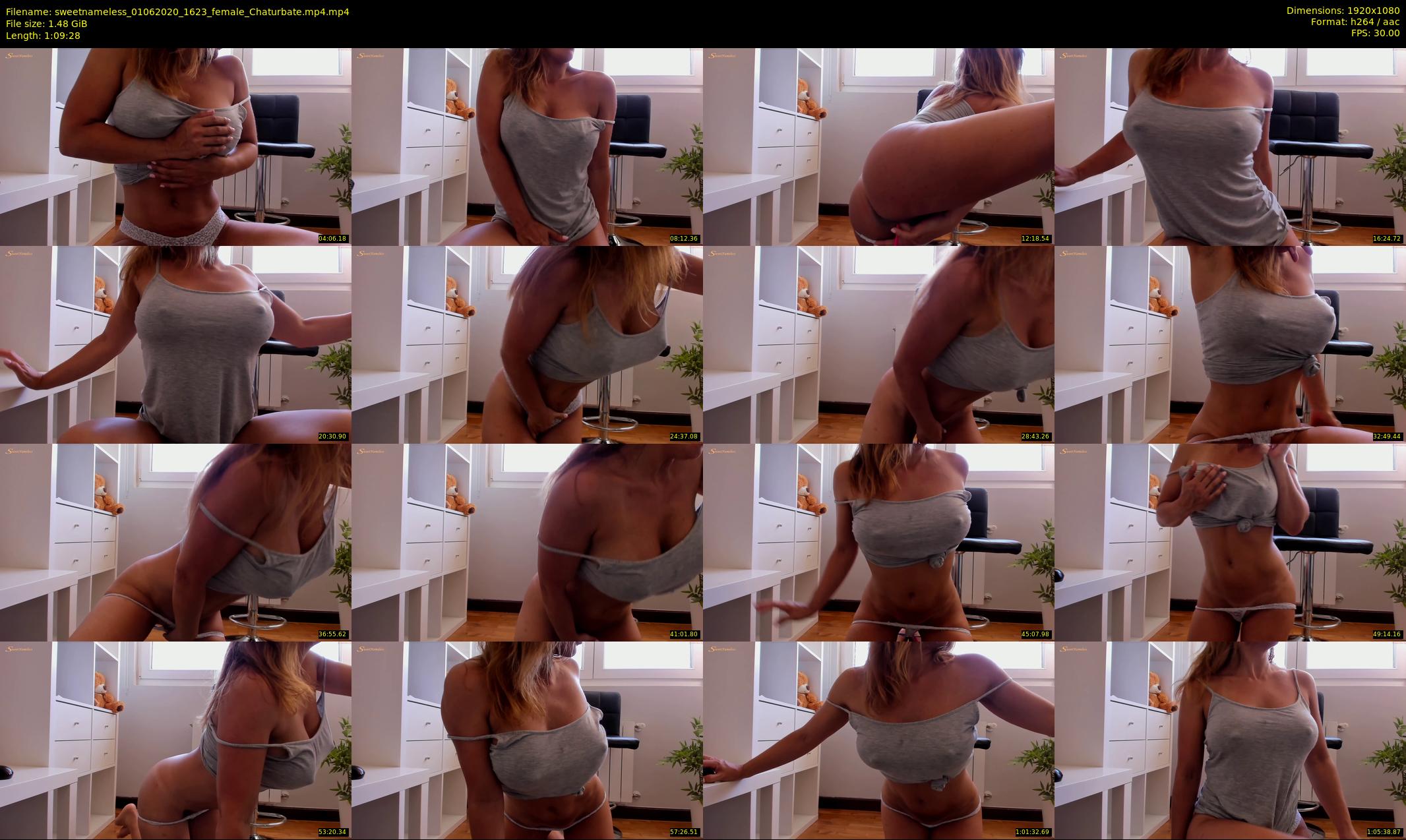 sweetnameless — 70 minute Chaturbate couple cam show recording, 1080p, Jun 1, 2020