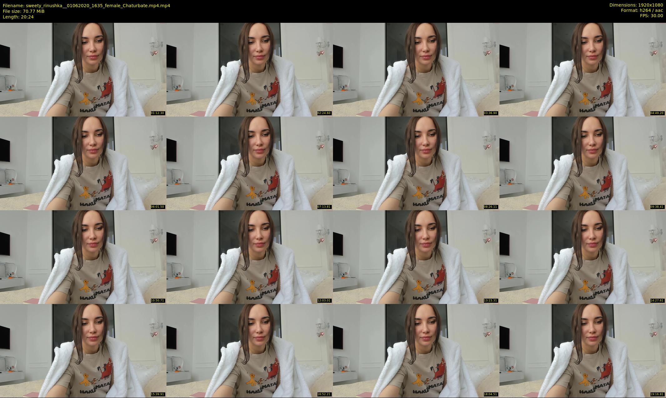 sweety_rinushka_ — 21 minute Chaturbate female cam show recording, 1080p, Jun 1, 2020
