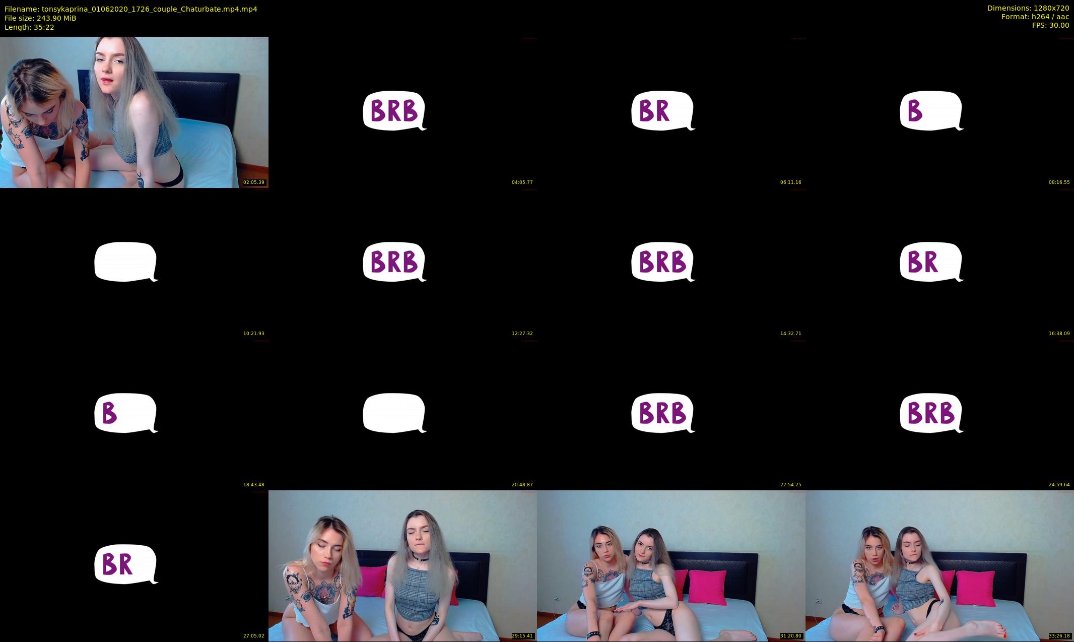 tonsykaprina — 36 minute Chaturbate couple cam show recording, 720p, Jun 1, 2020