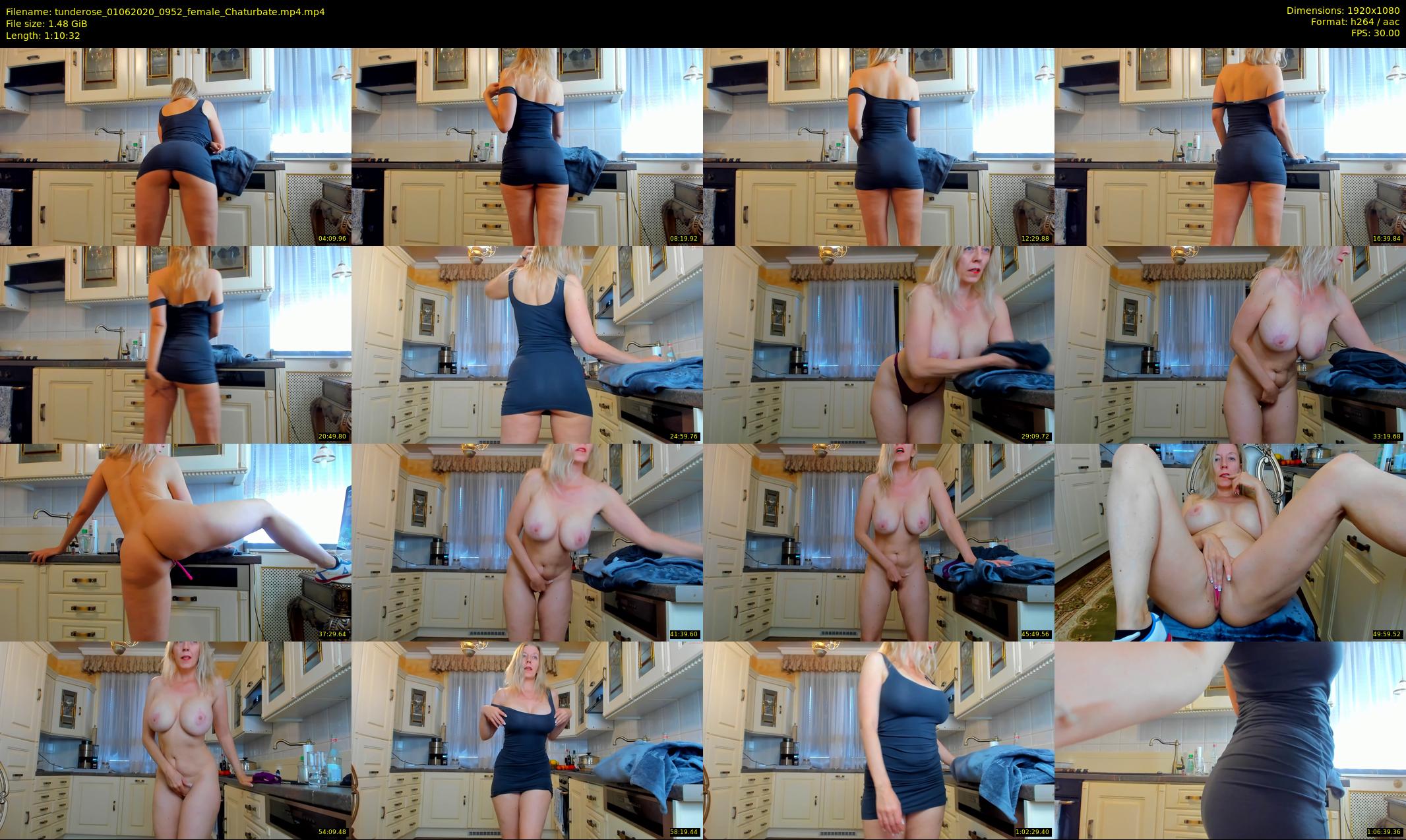 tunderose — 71 minute Chaturbate female cam show recording, 1080p, Jun 1, 2020