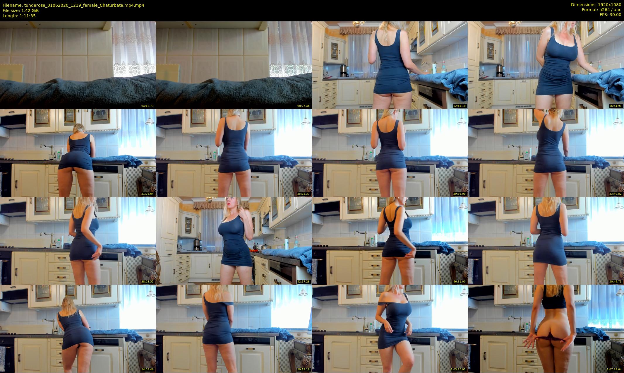 tunderose — 72 minute Chaturbate female cam show recording, 1080p, Jun 1, 2020