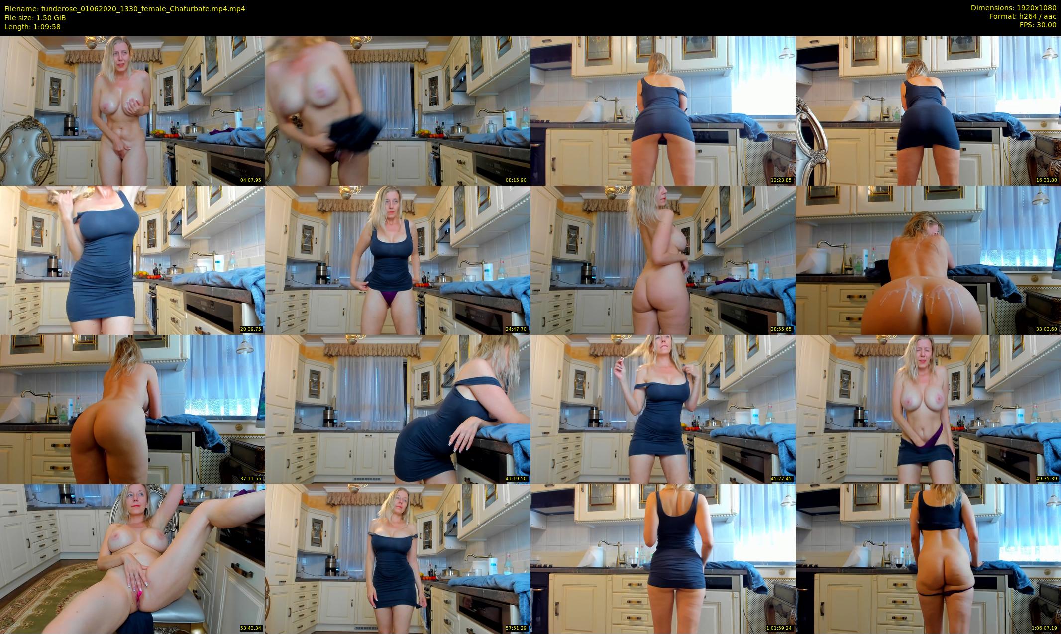 tunderose — 70 minute Chaturbate female cam show recording, 1080p, Jun 1, 2020