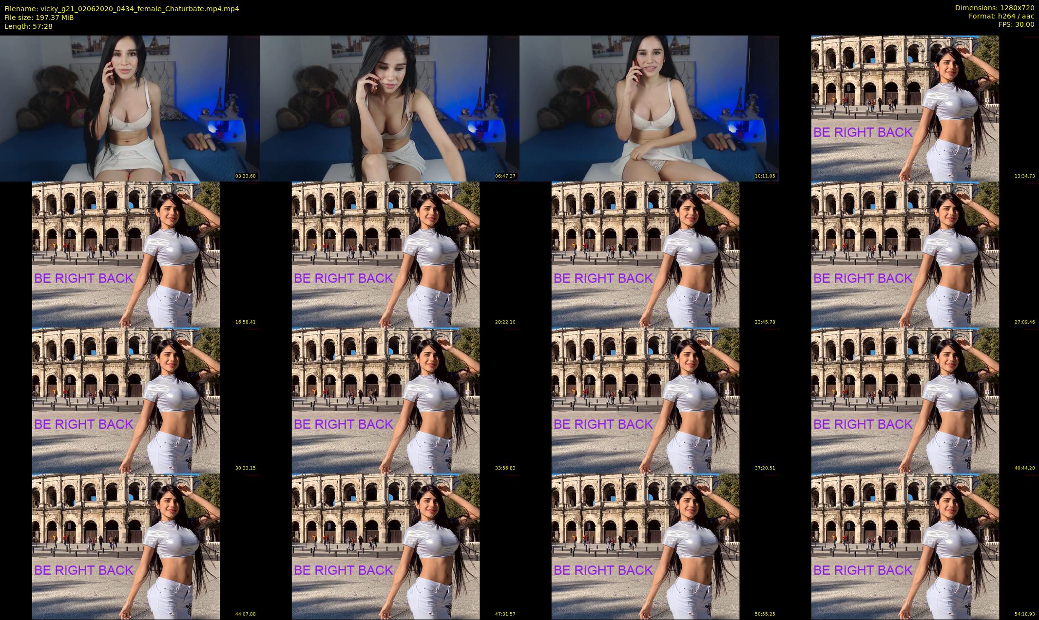 vicky_g21 — 58 minute Chaturbate female cam show recording, 720p, Jun 2, 2020