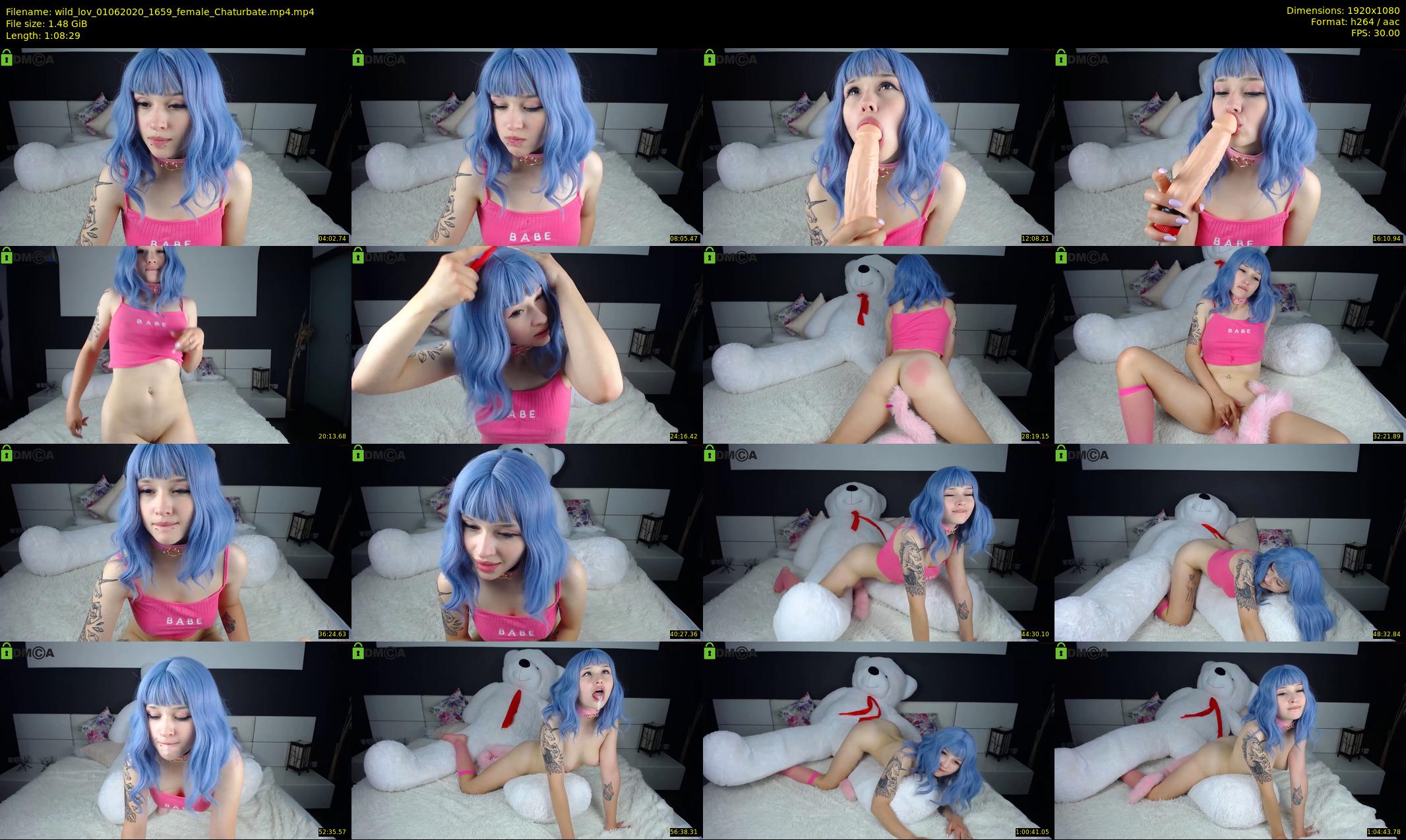 wild_lov — 69 minute Chaturbate female cam show recording, 1080p, Jun 1, 2020