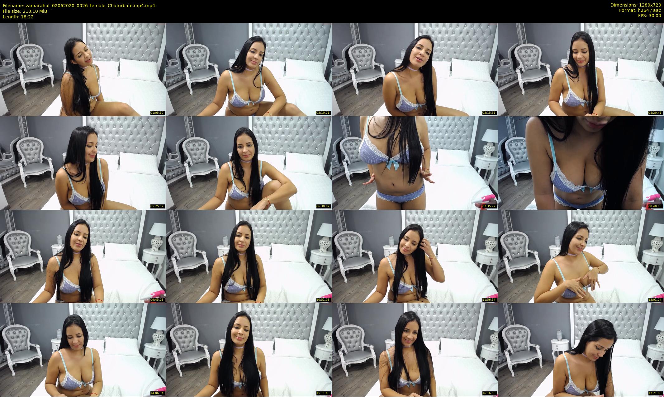 zamarahot — 19 minute Chaturbate female cam show recording, 720p, Jun 2, 2020