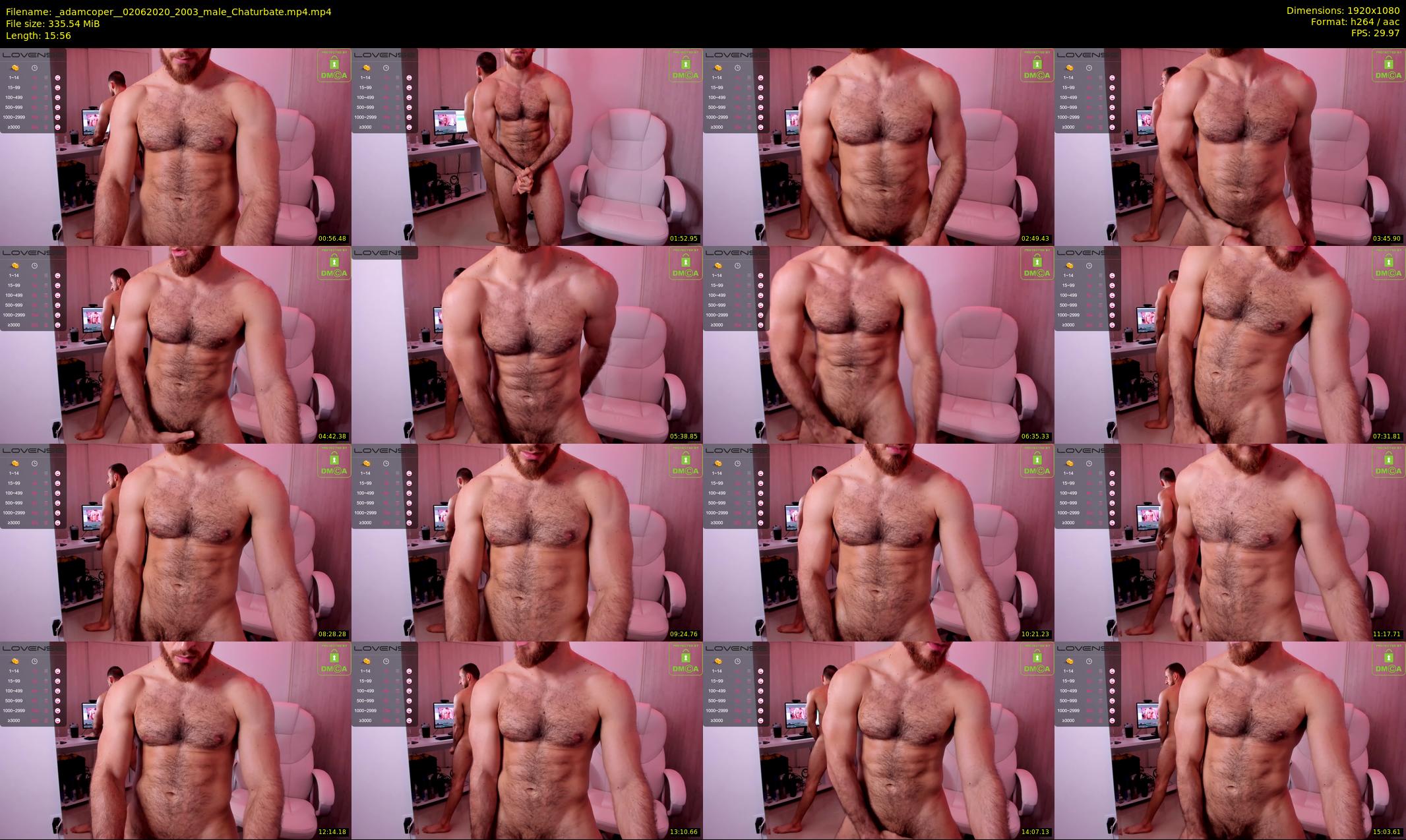 _adamcoper_ — 16 minute Chaturbate male cam show recording, 1080p, Jun 2, 2020