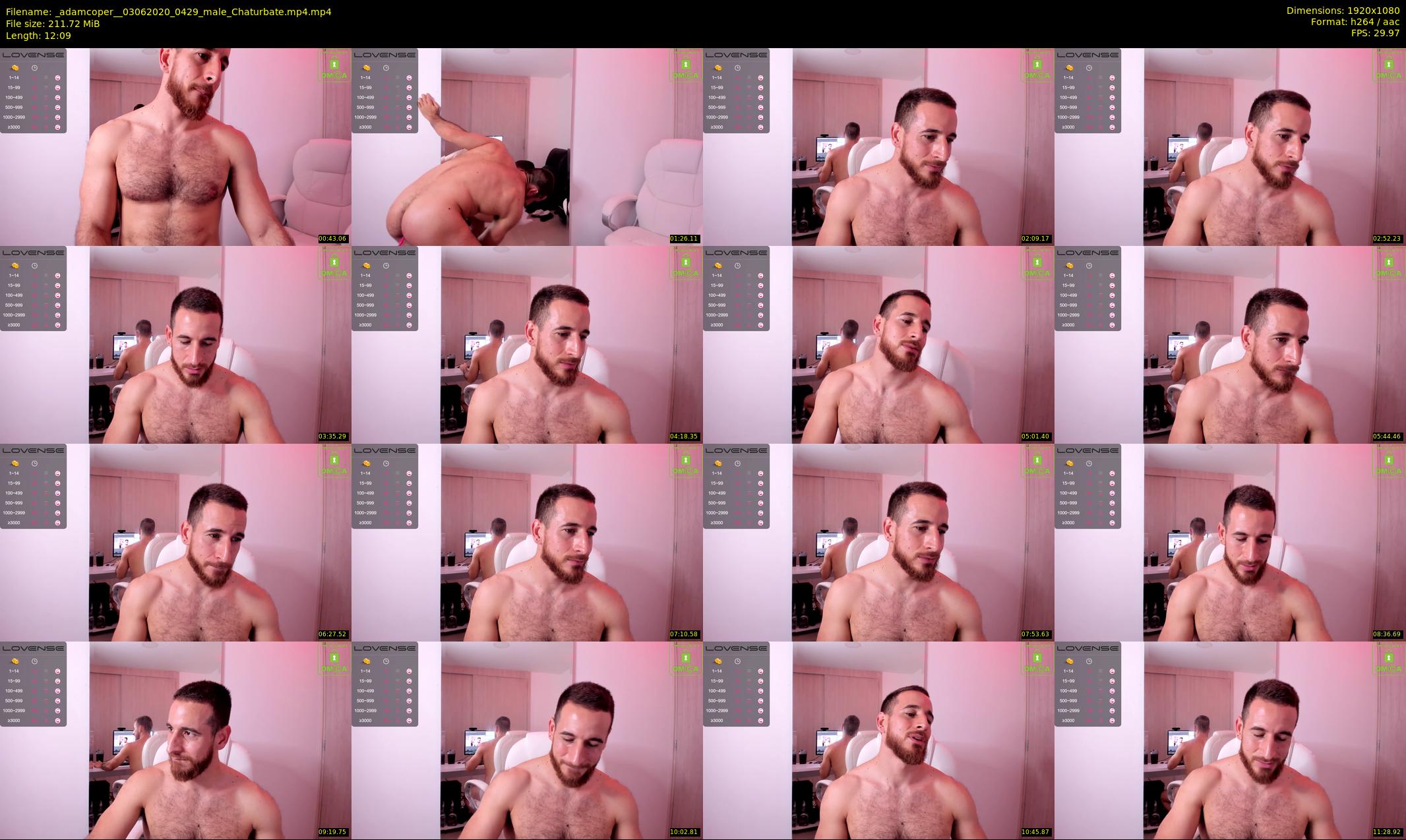 _adamcoper_ — 13 minute Chaturbate male cam show recording, 1080p, Jun 3, 2020