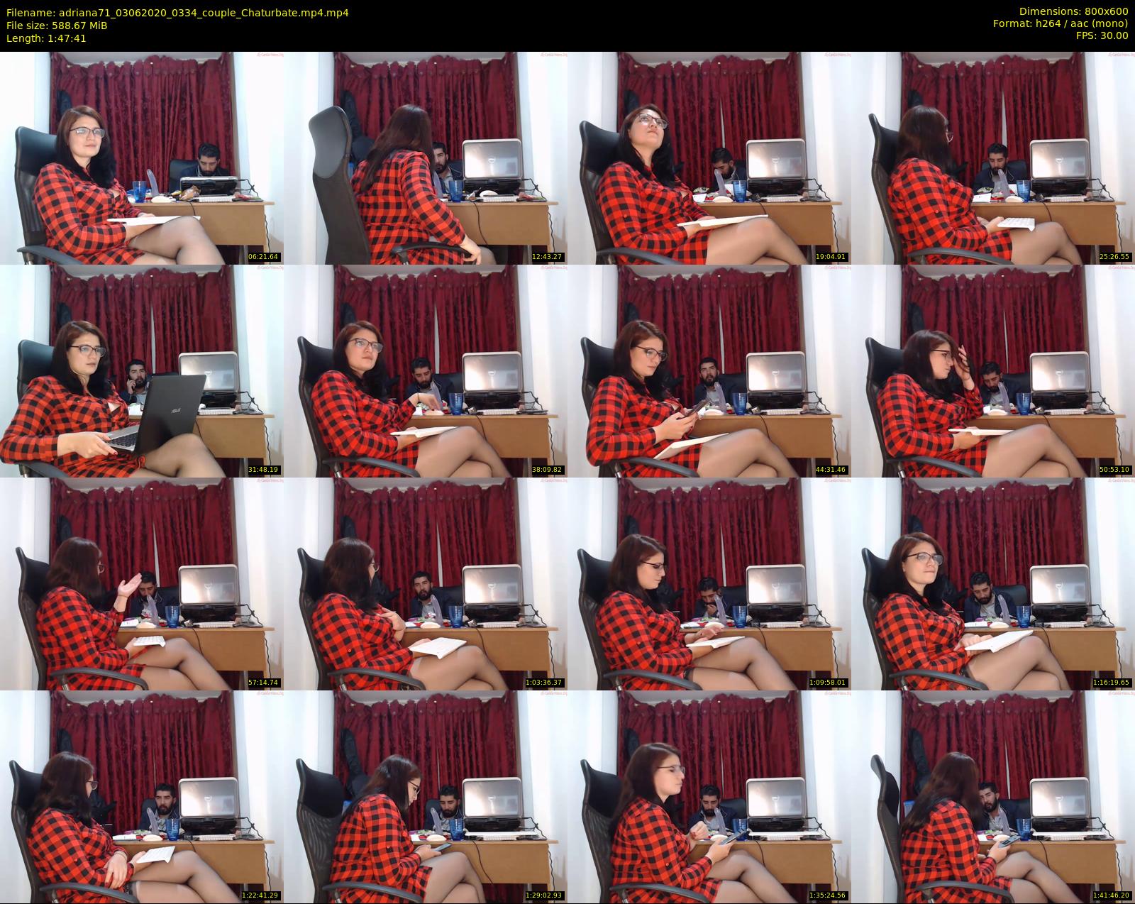 adriana71 — 108 minute Chaturbate couple cam show recording, 480p, Jun 3, 2020