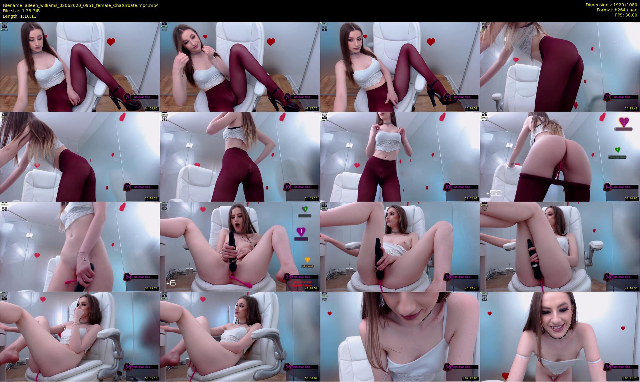 aileen_williams — 71 minute Chaturbate female cam show recording, 1080p, Jun 2, 2020