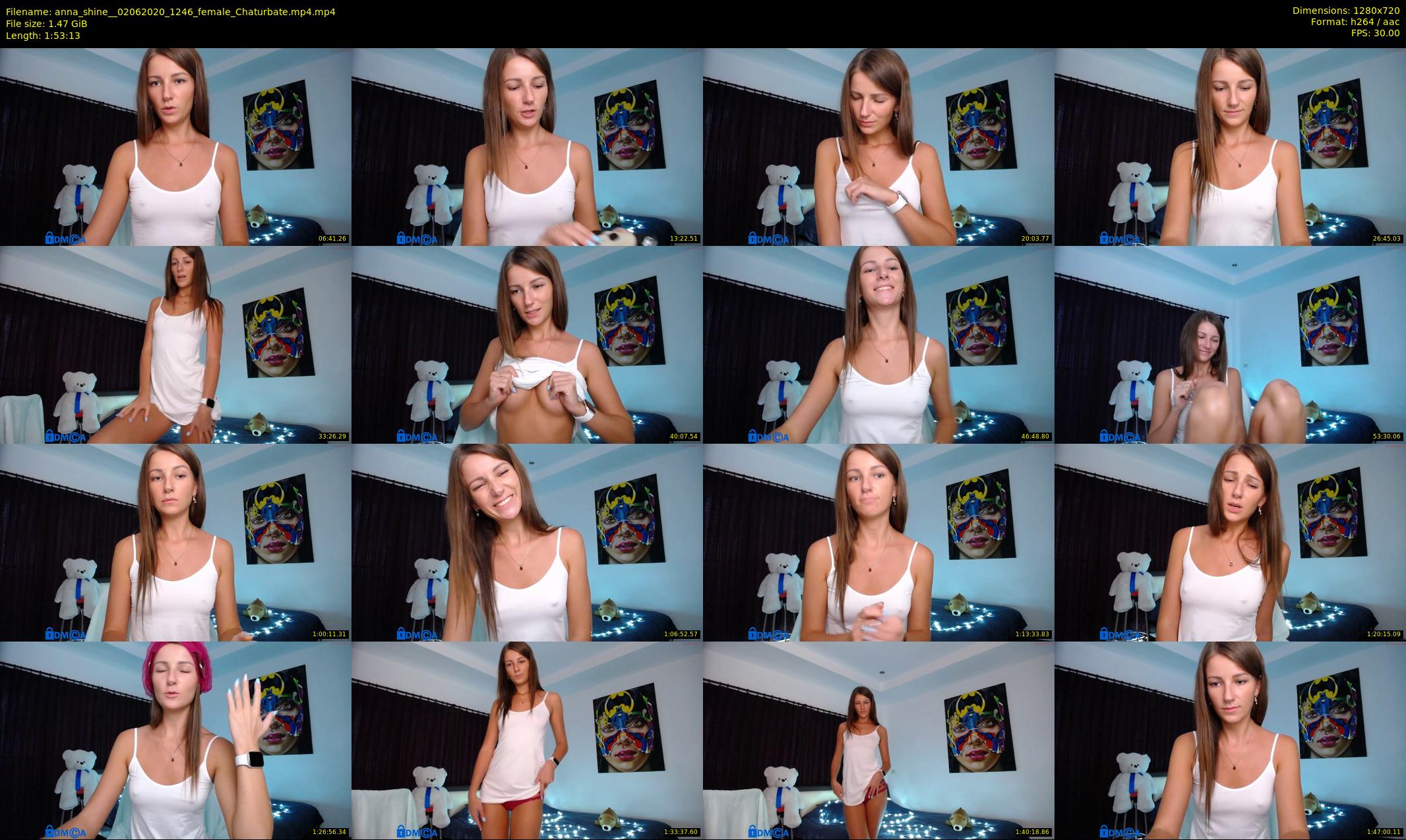 anna_shine_ — 114 minute Chaturbate female cam show recording, 720p, Jun 2, 2020