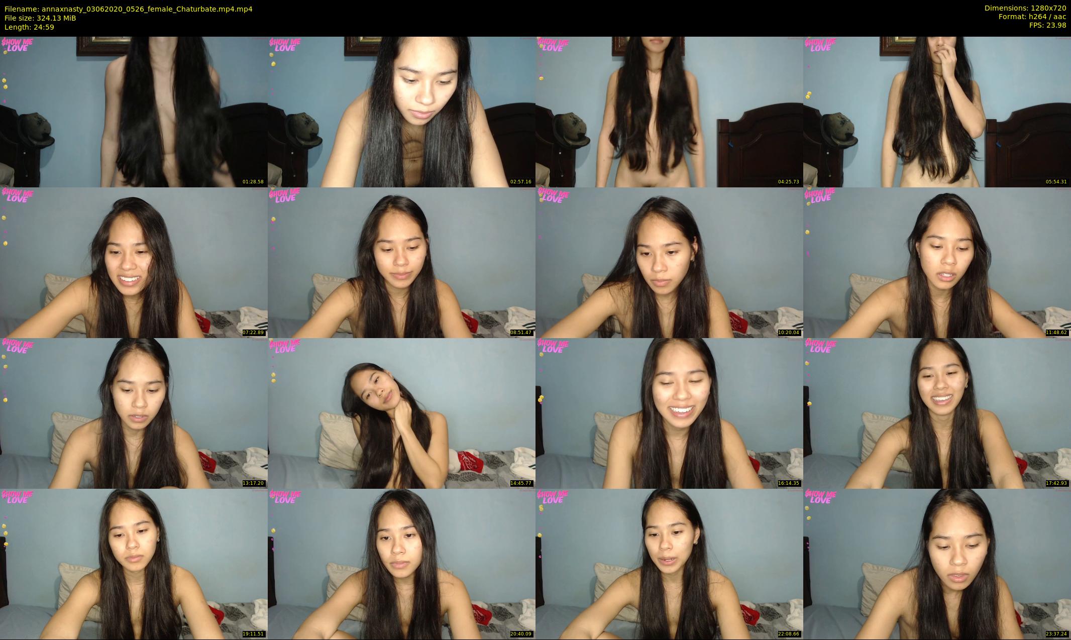 annaxnasty — 25 minute Chaturbate female cam show recording, 720p, Jun 3, 2020