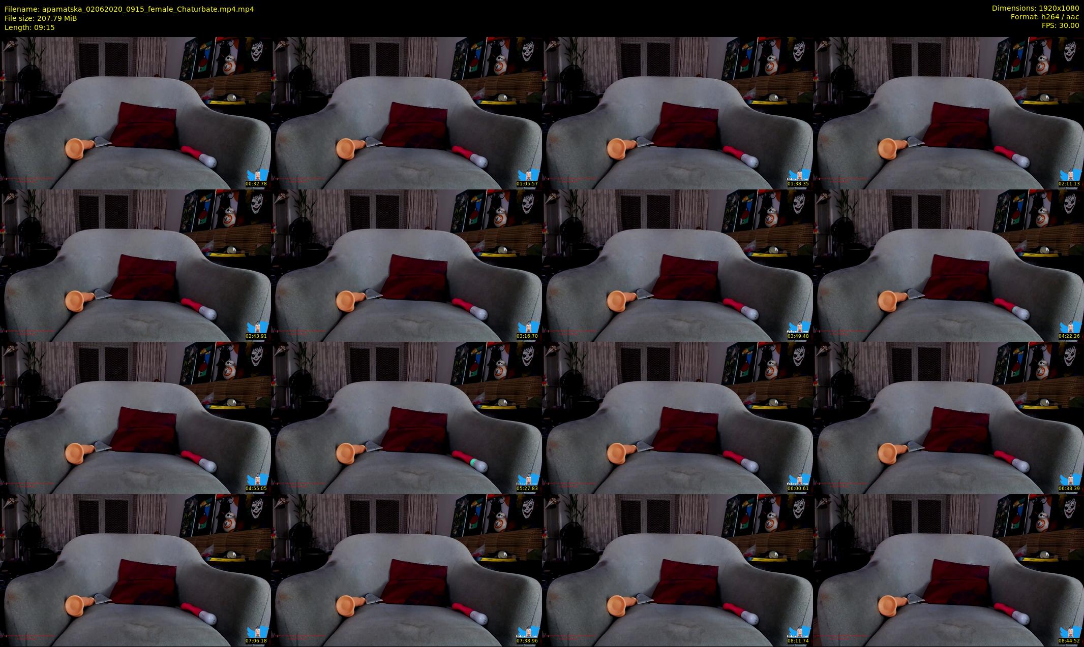 apamatska — 10 minute Chaturbate female cam show recording, 1080p, Jun 2, 2020