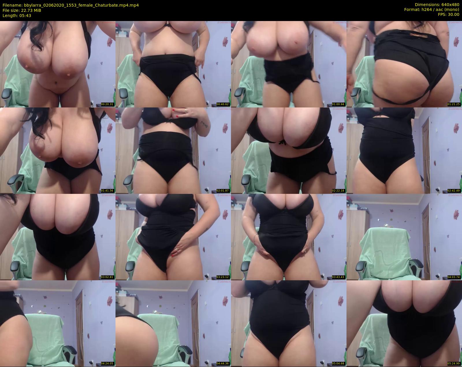 bbylarra — 6 minute Chaturbate couple cam show recording, 480p, Jun 2, 2020