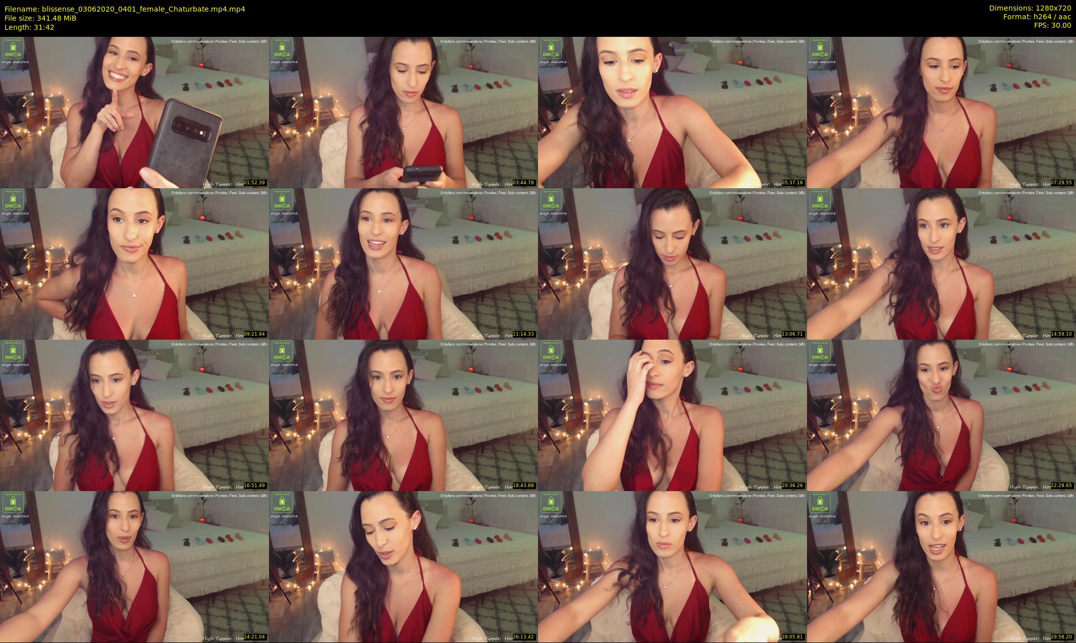 blissense — 32 minute Chaturbate female cam show recording, 720p, Jun 3, 2020