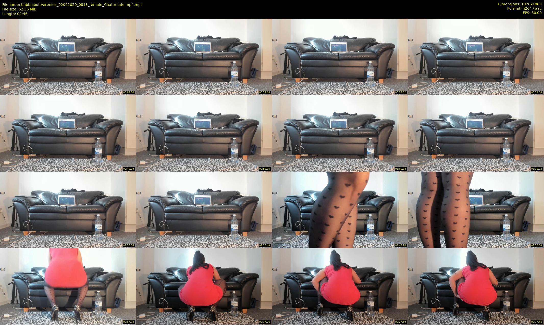 bubblebuttveronica — 3 minute Chaturbate female cam show recording, 1080p, Jun 2, 2020