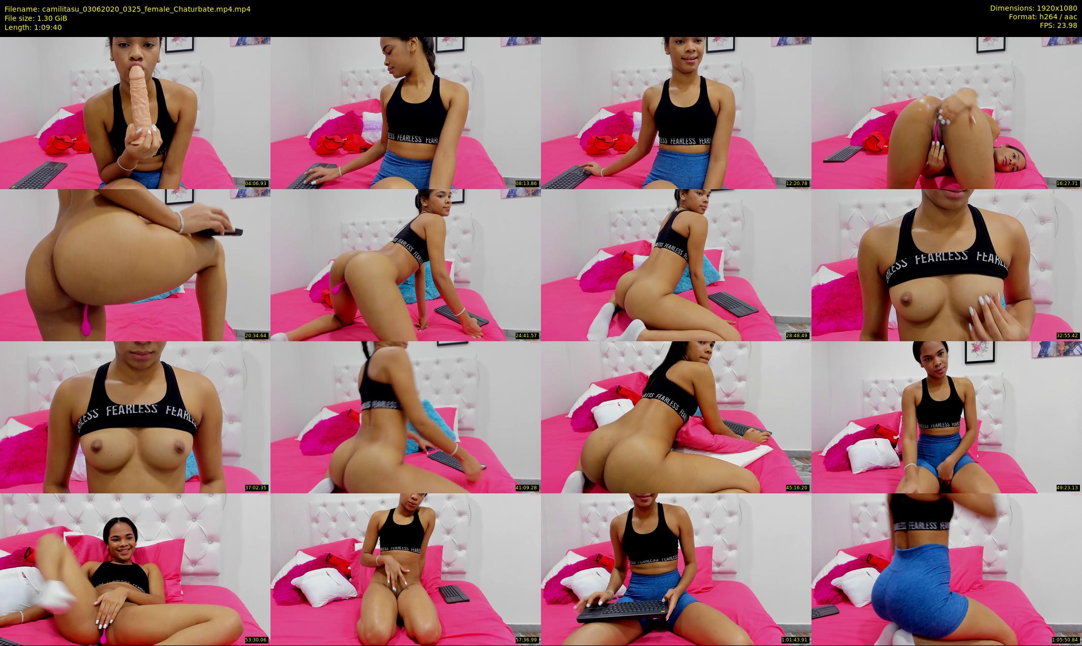 camilitasu — 70 minute Chaturbate female cam show recording, 1080p, Jun 3, 2020