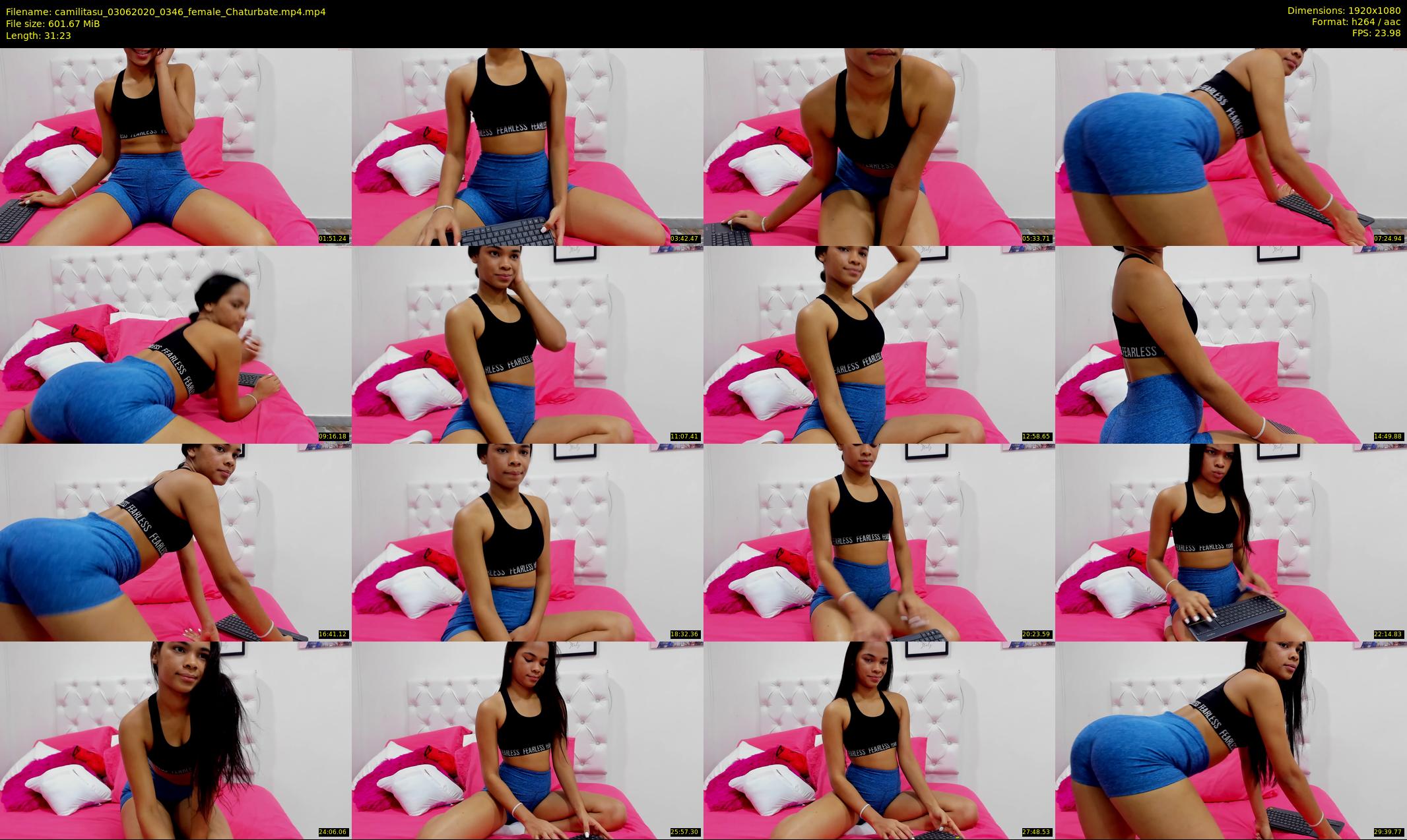 camilitasu — 32 minute Chaturbate female cam show recording, 1080p, Jun 3, 2020