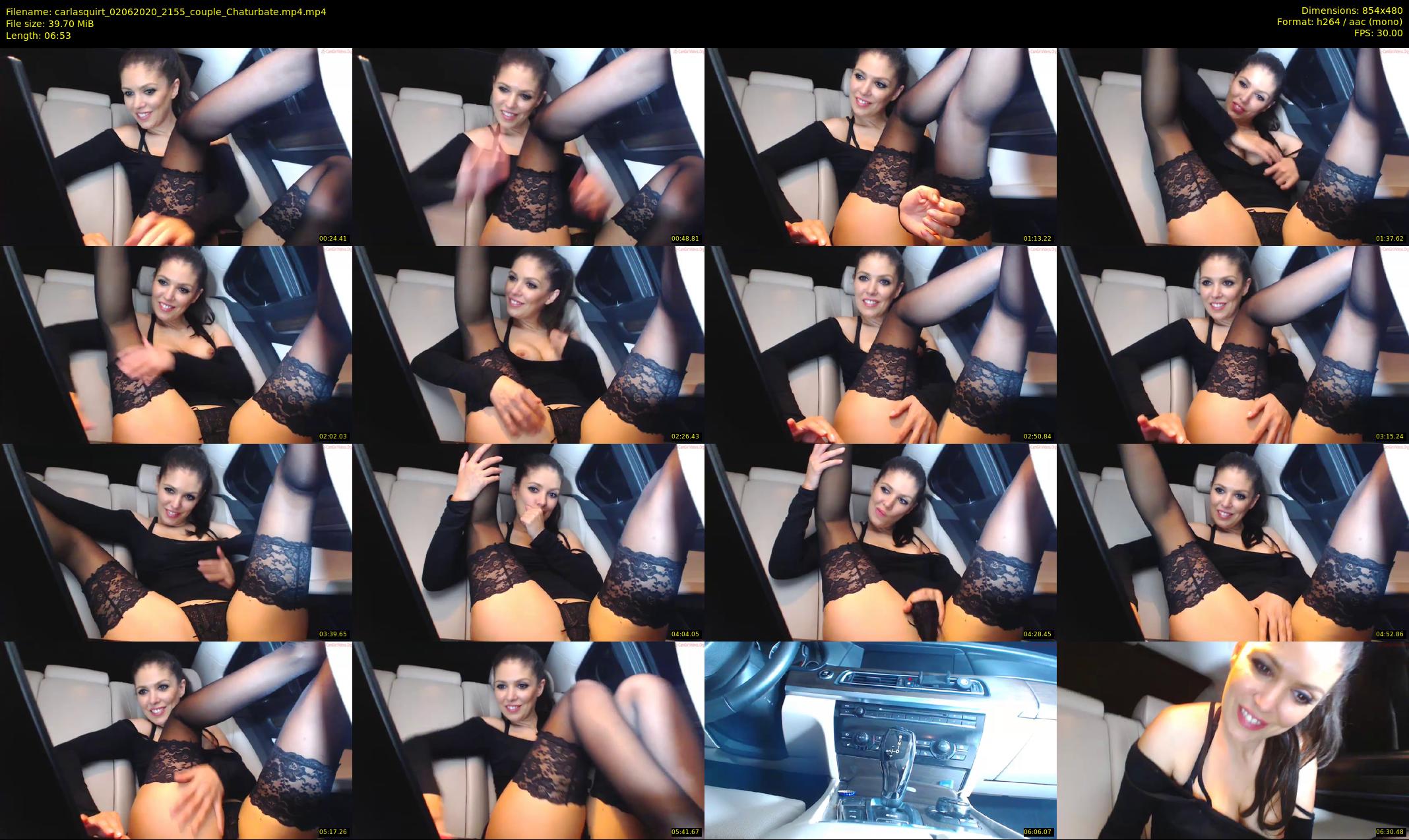 carlasquirt — 7 minute Chaturbate female cam show recording, 480p, Jun 2, 2020