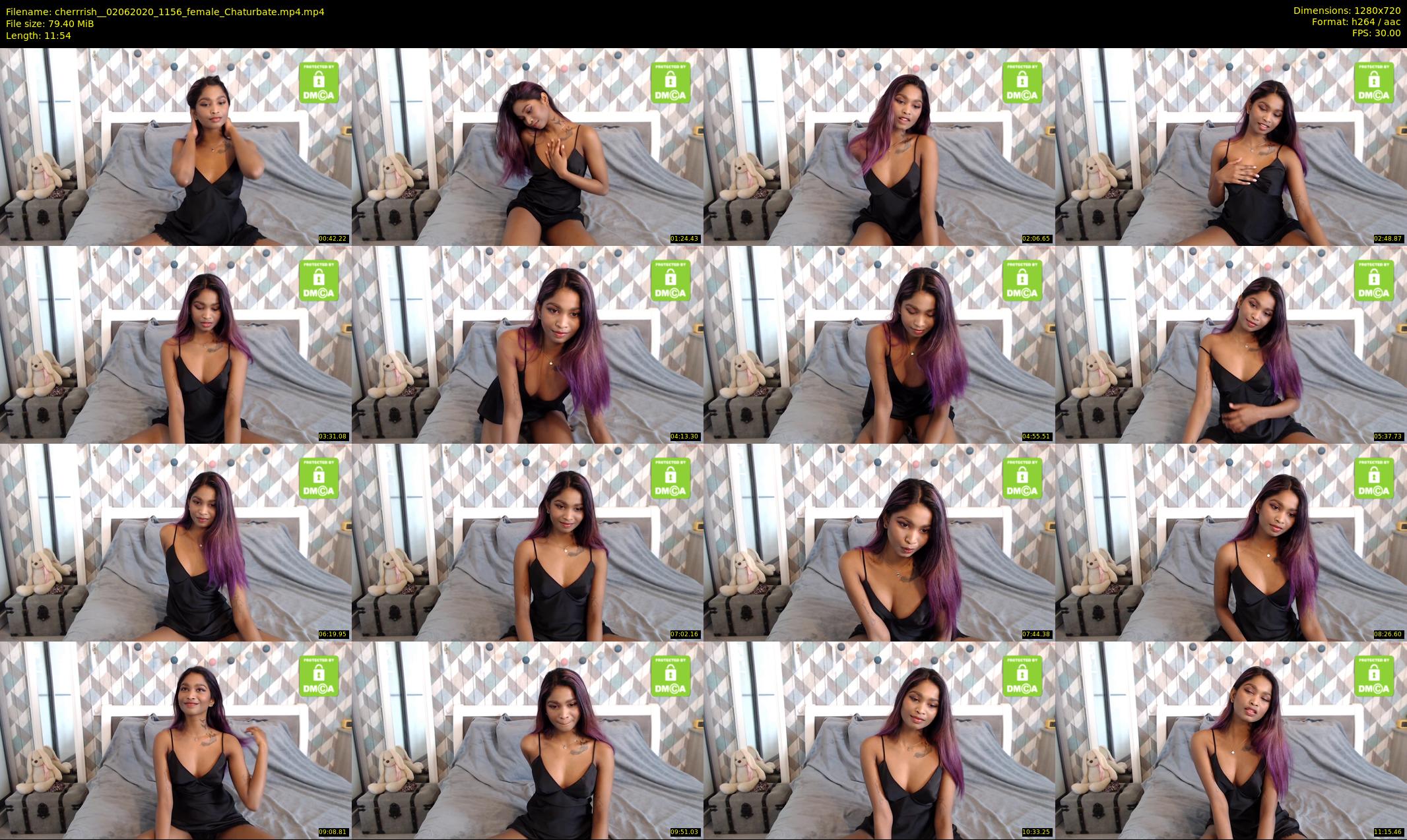cherrrish_ — 12 minute Chaturbate female cam show recording, 720p, Jun 2, 2020