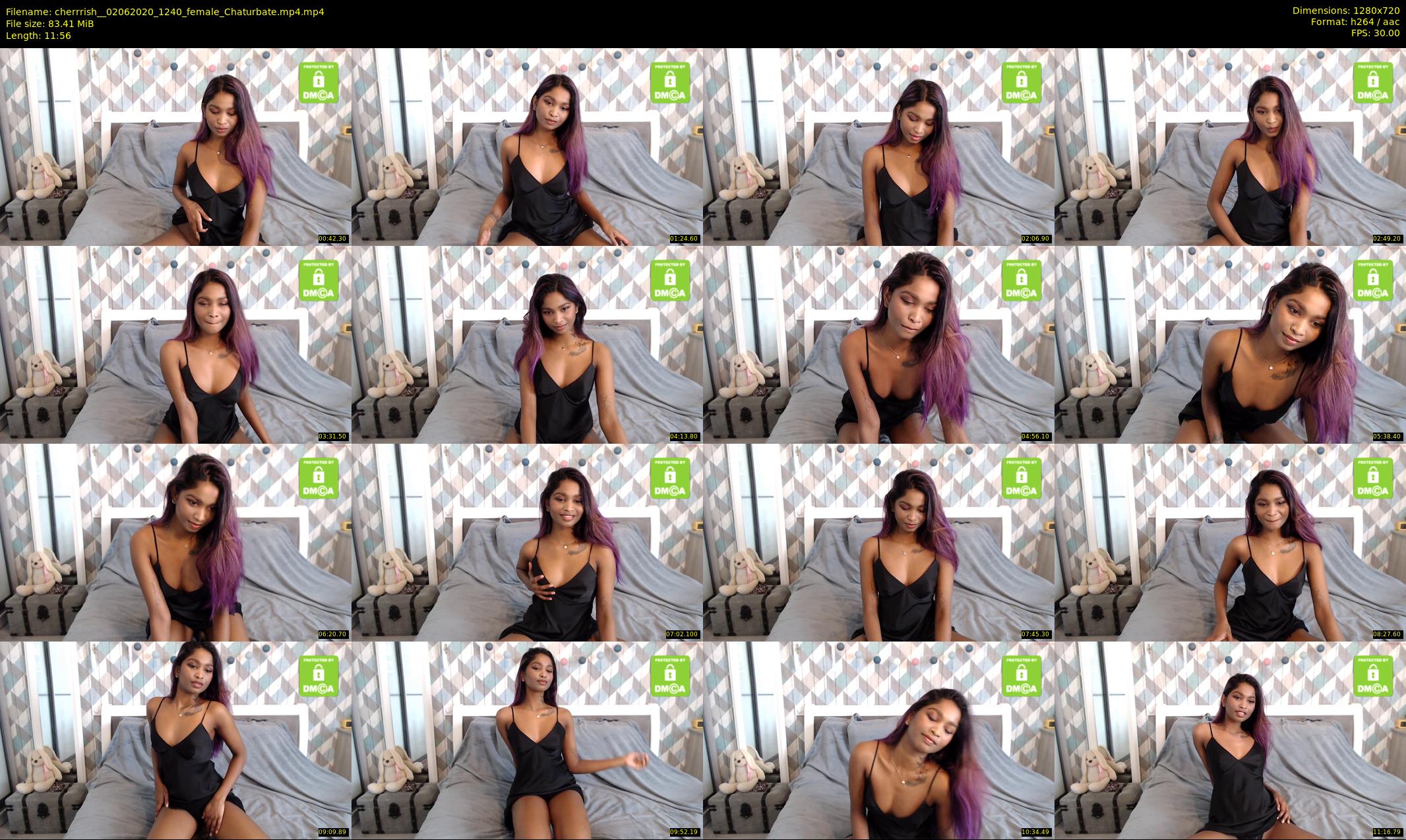 cherrrish_ — 12 minute Chaturbate female cam show recording, 720p, Jun 2, 2020