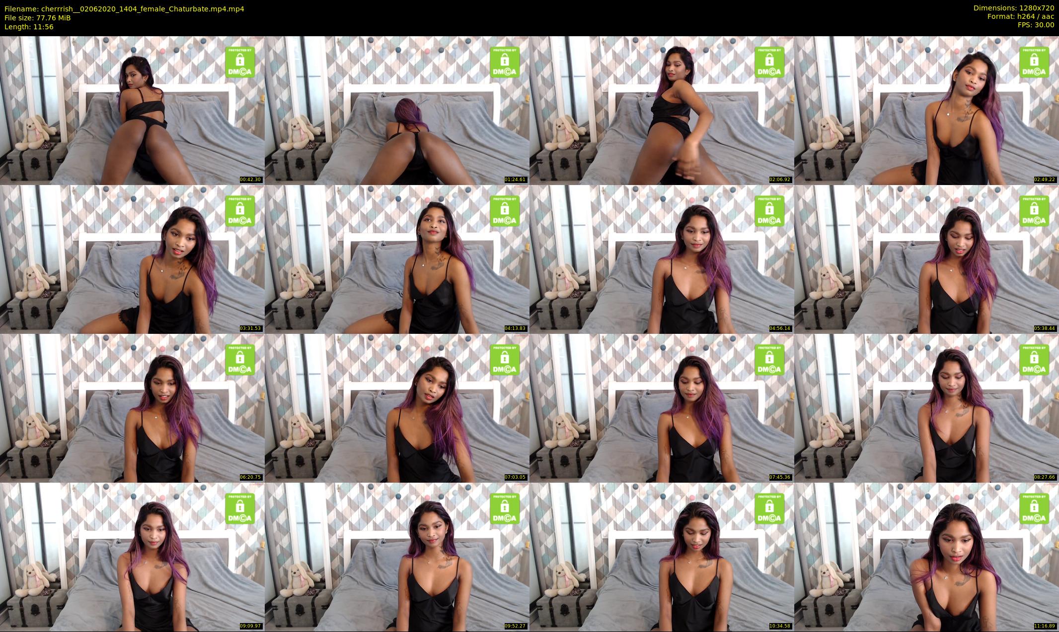cherrrish_ — 12 minute Chaturbate female cam show recording, 720p, Jun 2, 2020
